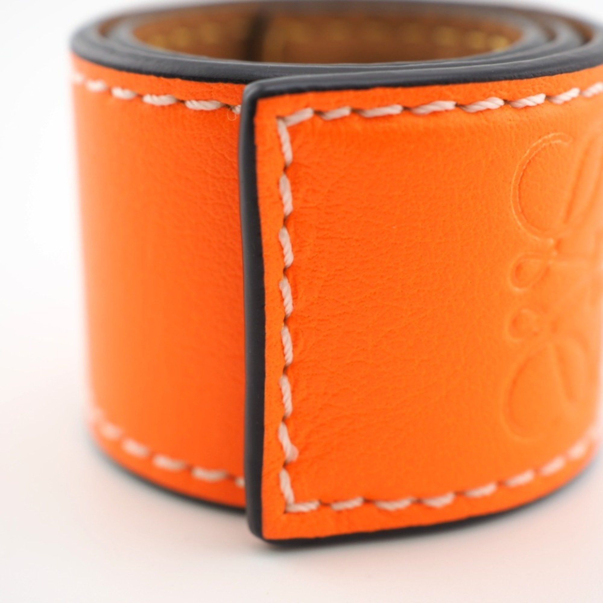 Loewe LOEWE Slap Small Bracelet Orange Women's Z0002816 Size ONE SIZE - 2 Thumbnail