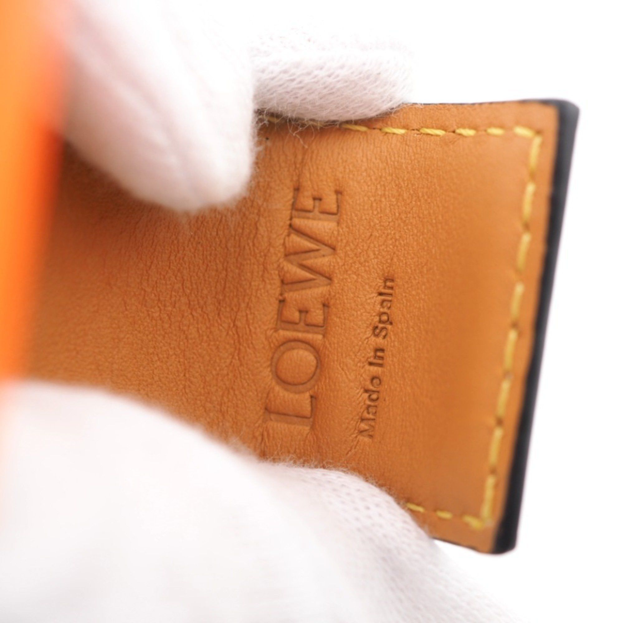 Loewe LOEWE Slap Small Bracelet Orange Women's Z0002816 Size ONE SIZE - 4 Thumbnail