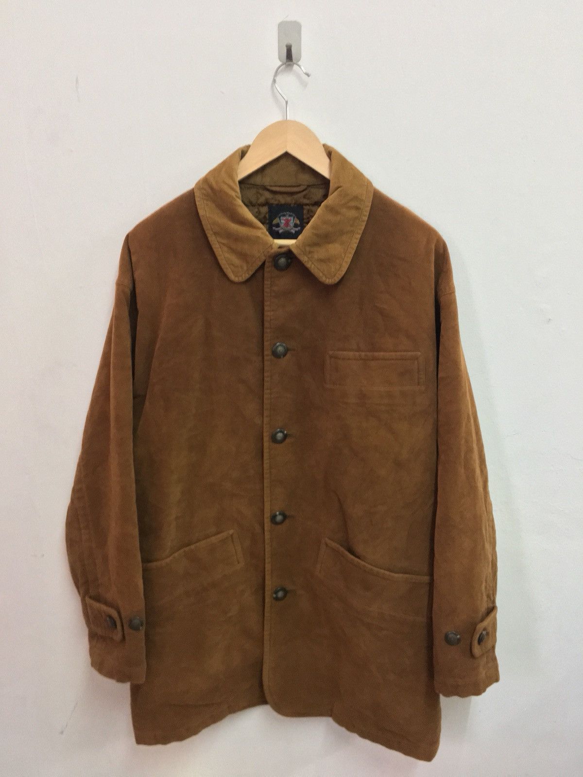 Japanese Brand Ixi:z Ixiz Made In Japan Brown Velvet Jacket Nice Design ...