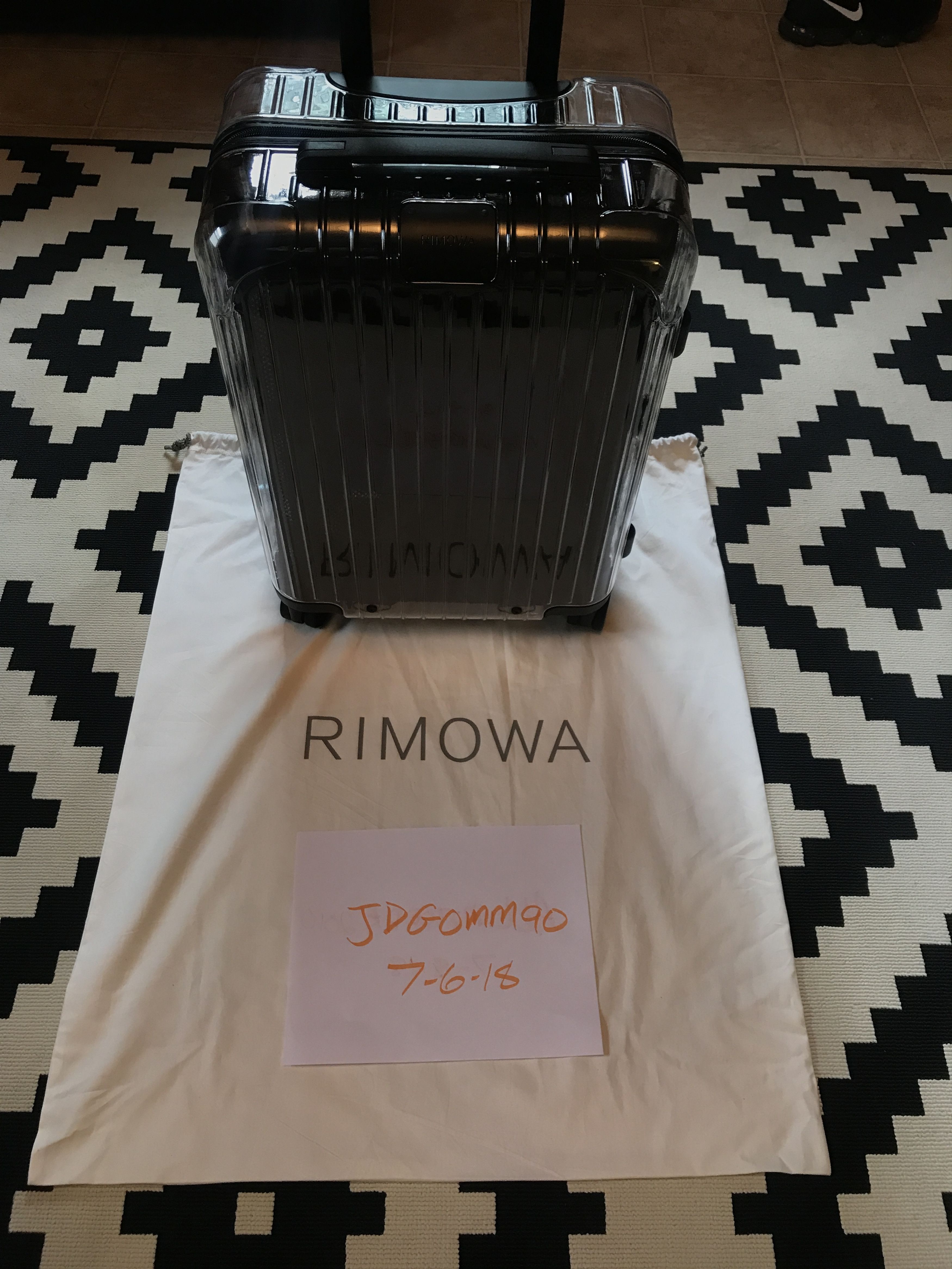 Rimowa and Off-White Designed a Transparent Carry-On—And We're