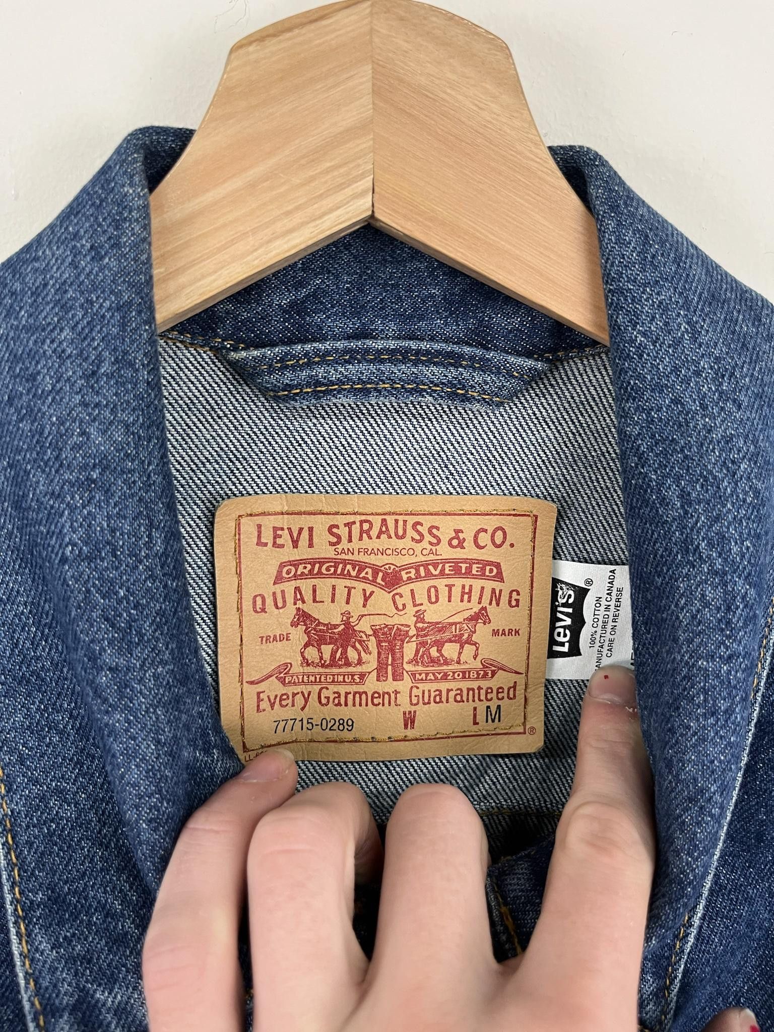 Levi's Vintage Clothing Vintage 90's Levis Trucker Jacket Size US M / EU 48-50 / 2 - 2 Thumbnail