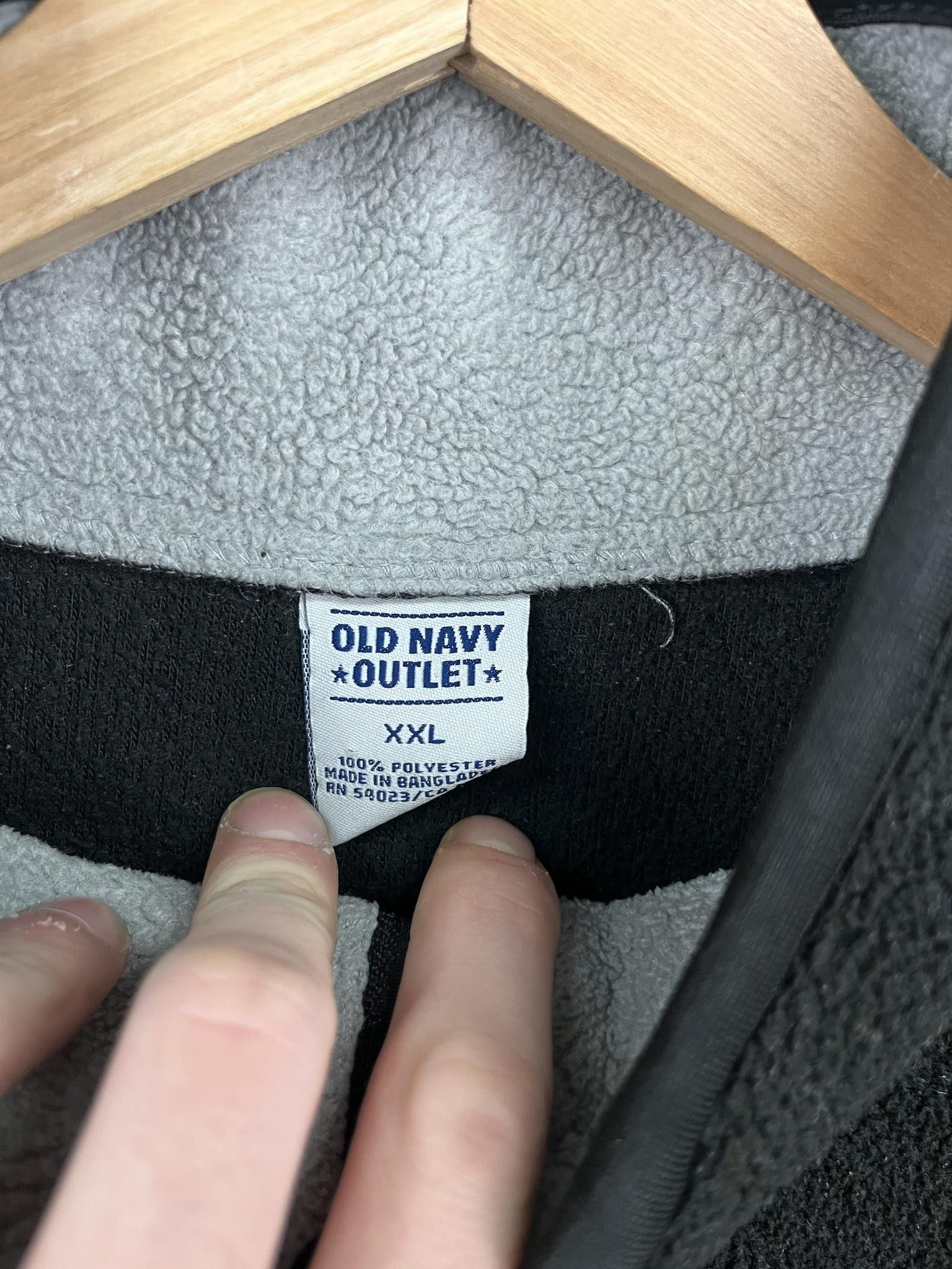 Old Navy Y2K Old Navy Spellout Quarter Zip Size US XXL / EU 58 / 5 - 2 Thumbnail