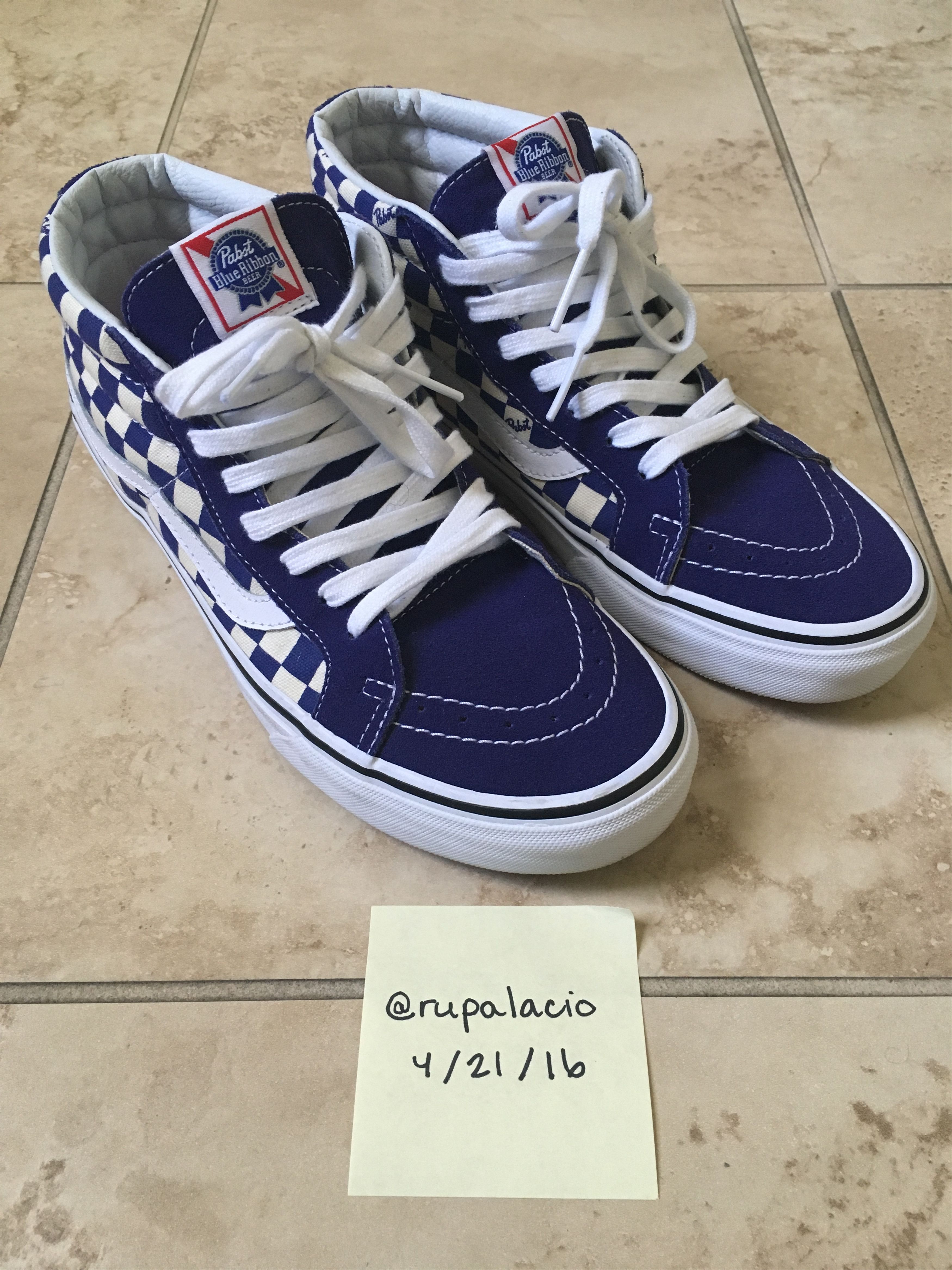 Vans Vans x Pabst Blue Ribbon PBR Vans 2.0 | Grailed