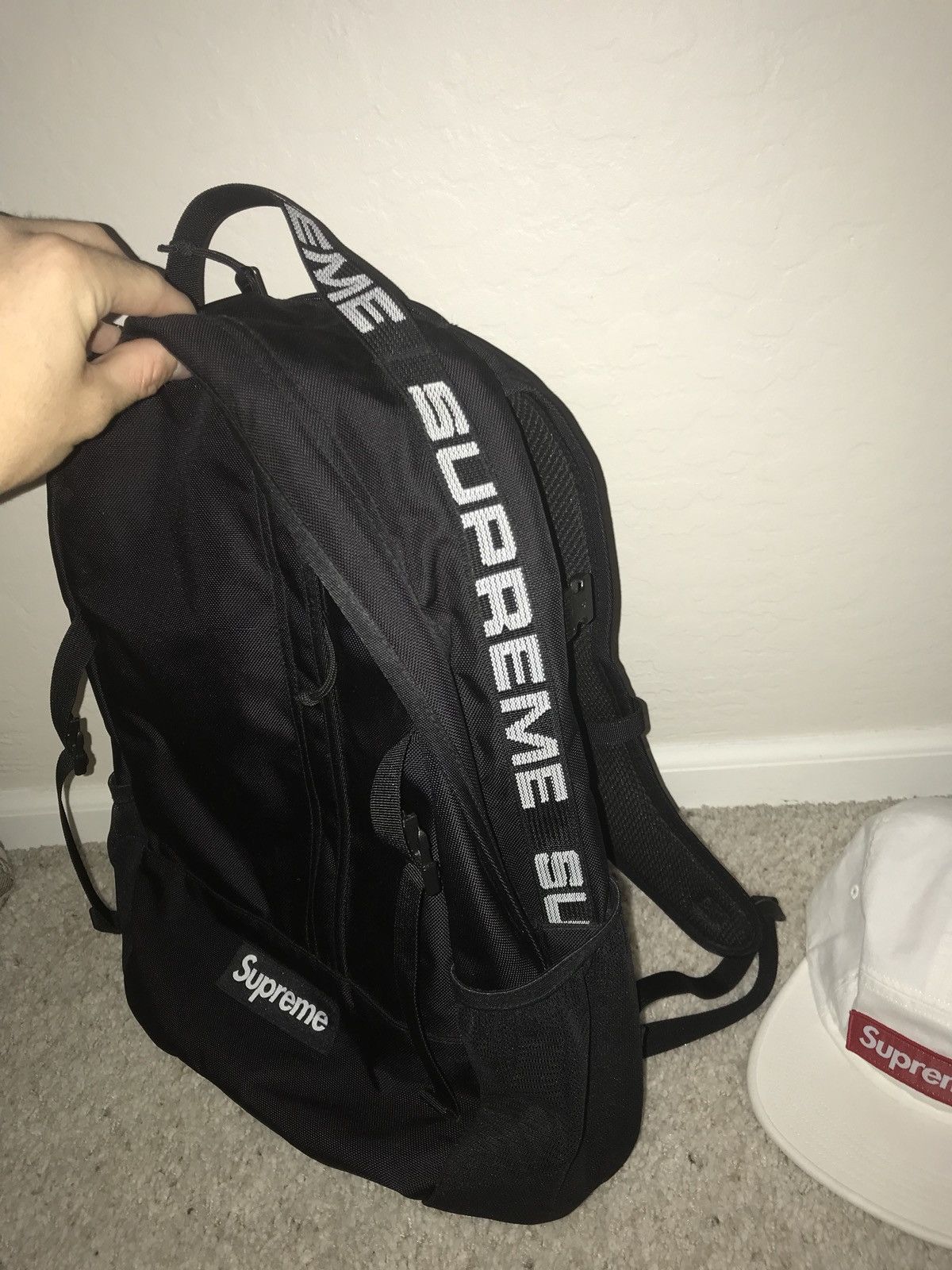 Supreme SS18 Backpack Black Grailed