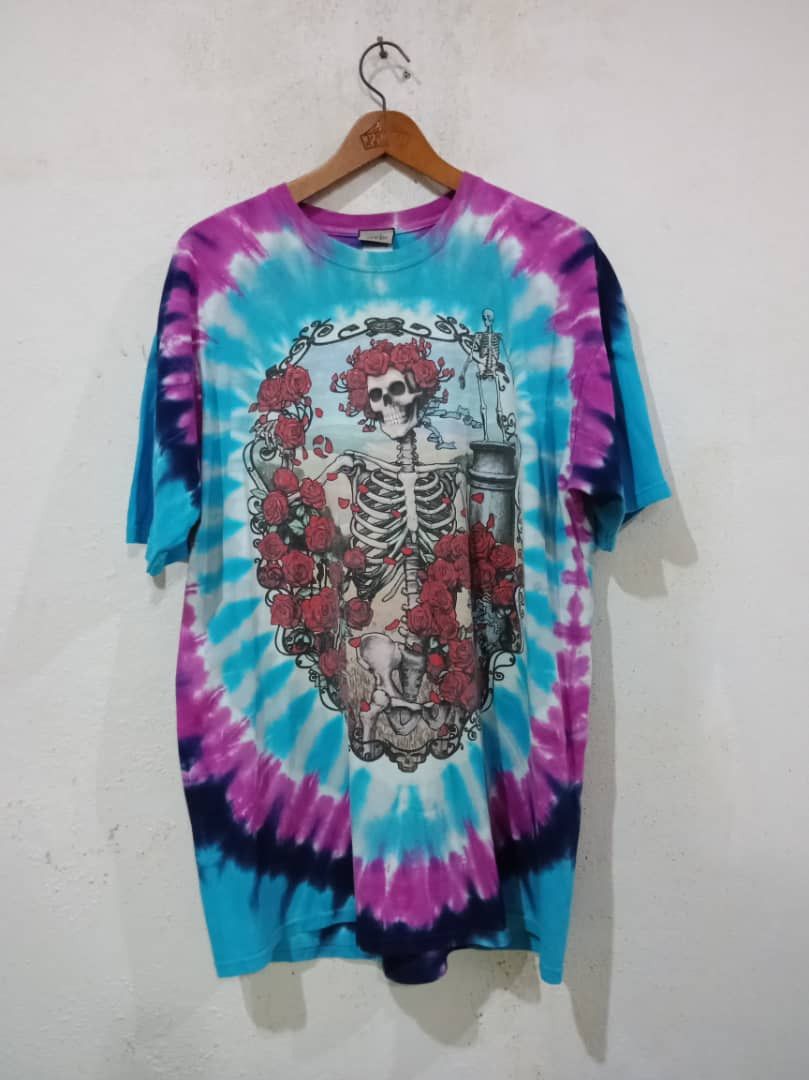 image of Band Tees x Grateful Dead Super Vintage 90's Grateful Dead Tour 1995 in Blue, Men's (Size XL)