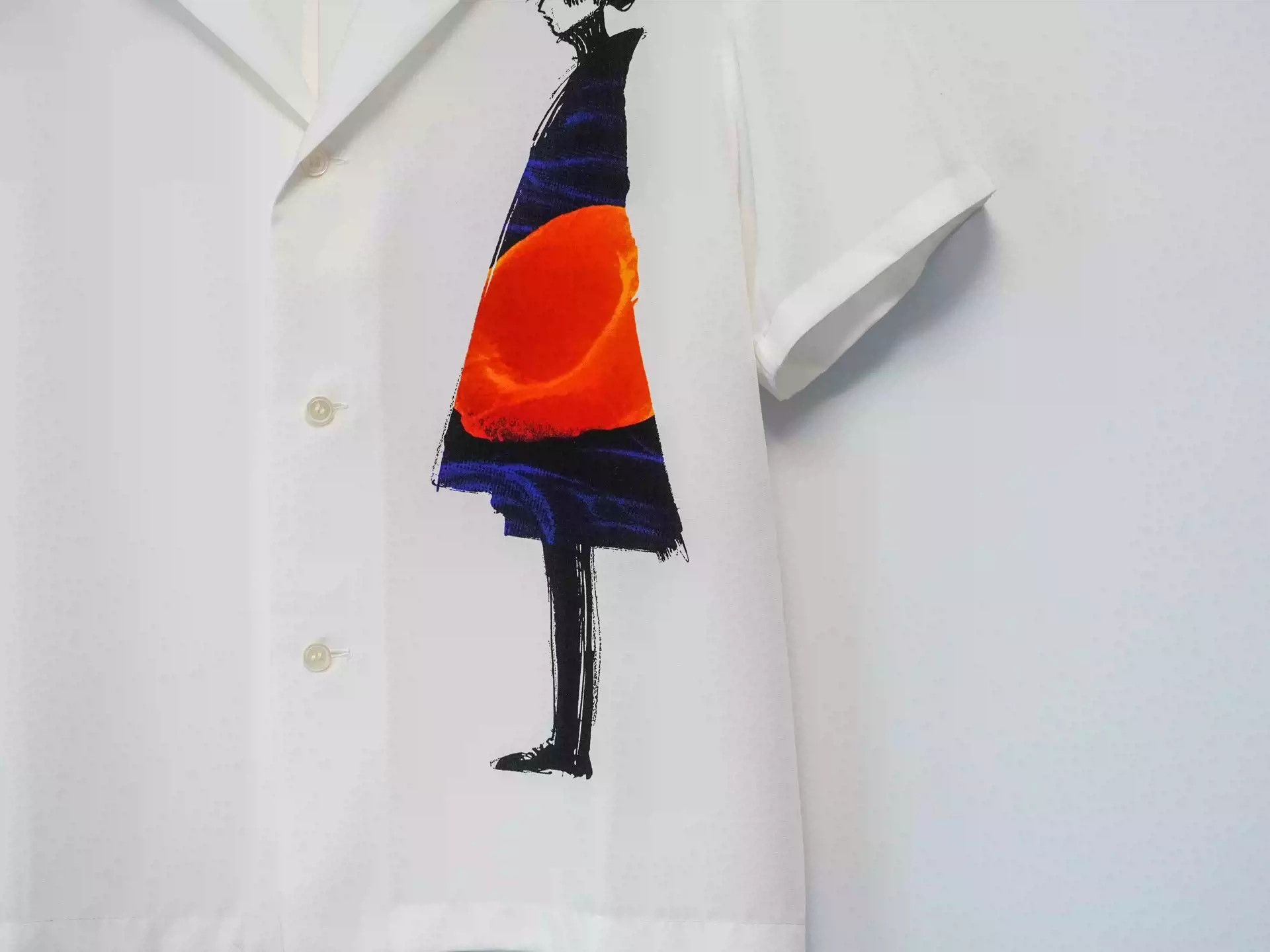 Yohji Yamamoto Yohji Yamamoto Hand-painted Shirt Size US M / EU 48-50 / 2 - 5 Thumbnail