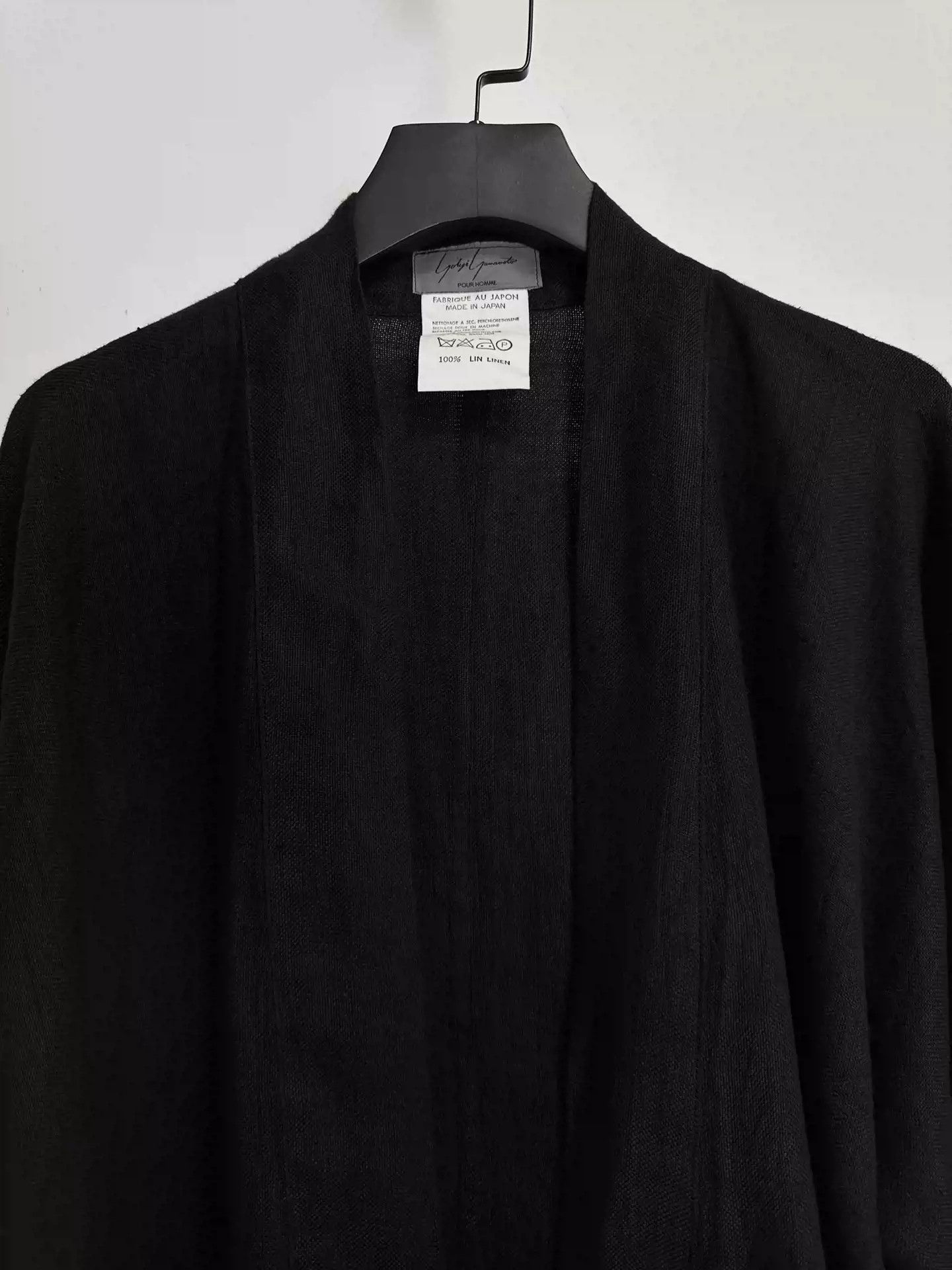 Yohji Yamamoto Yohji Yamamoto 1985ss Linen Coat With Streamers Size US M / EU 48-50 / 2 - 4 Thumbnail