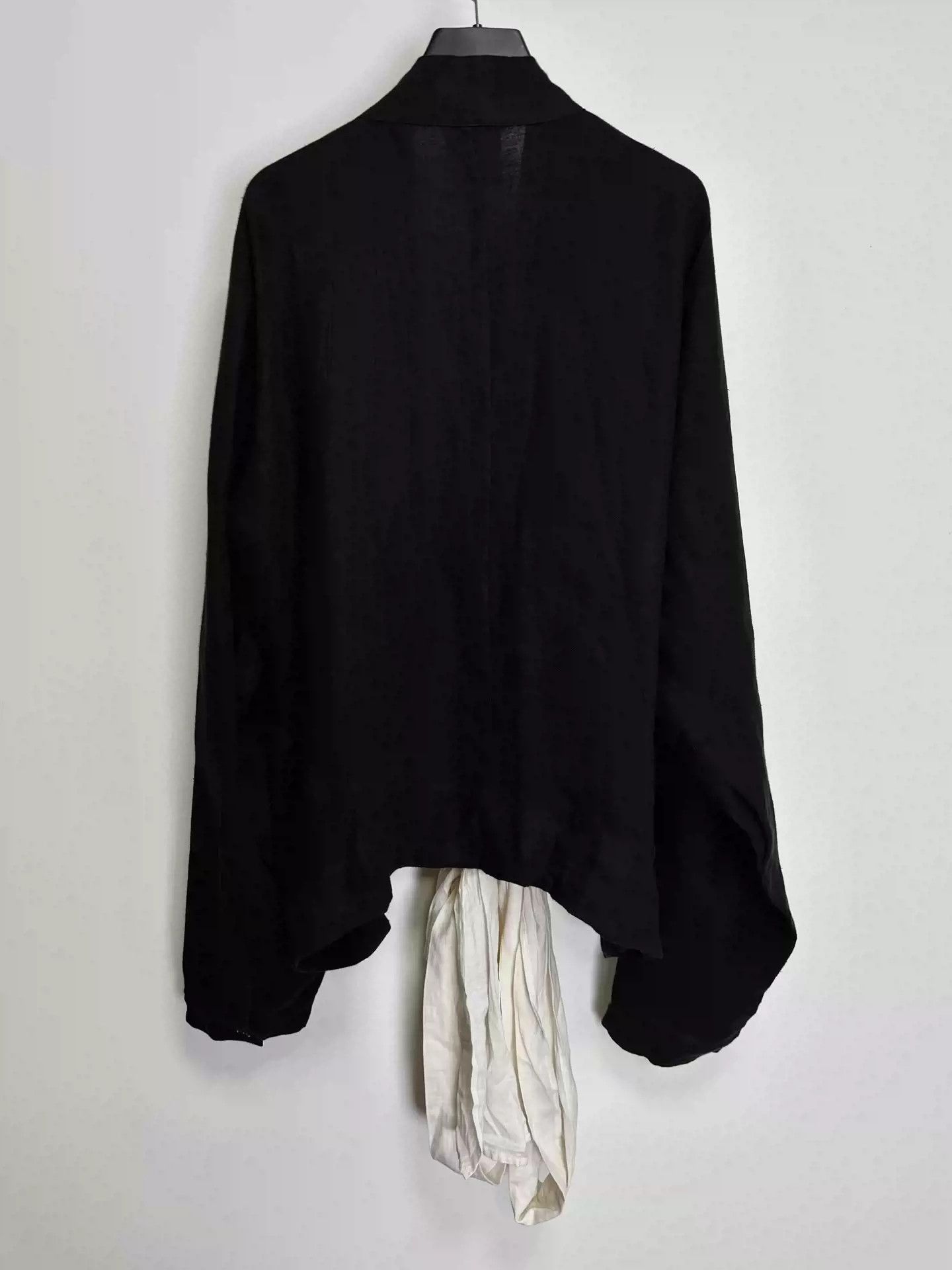 Yohji Yamamoto Yohji Yamamoto 1985ss Linen Coat With Streamers Size US M / EU 48-50 / 2 - 2 Thumbnail