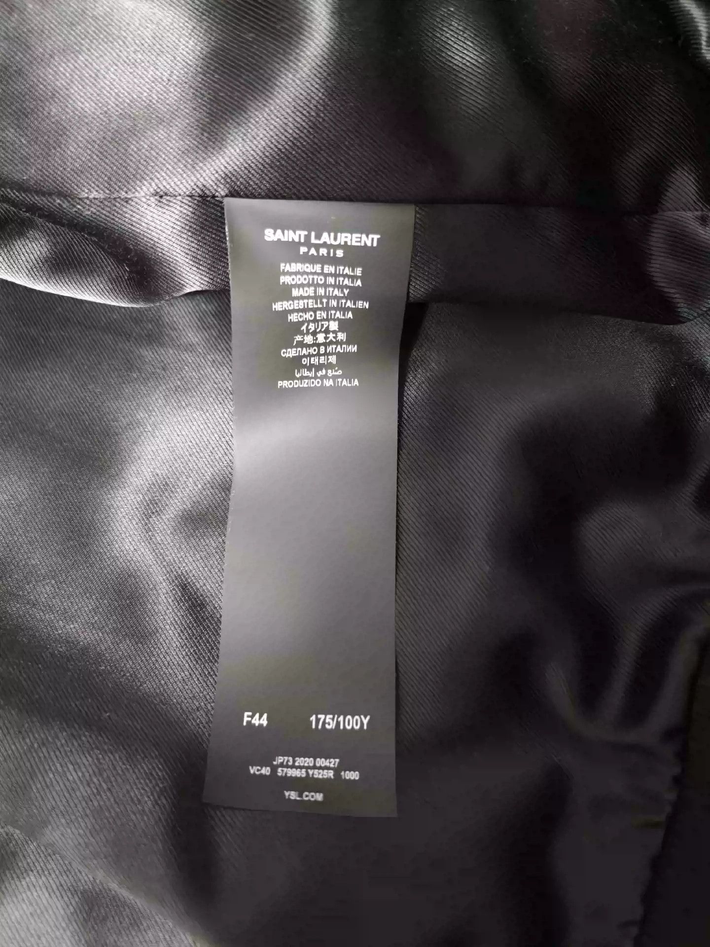 Saint Laurent Paris SAINT LAURENT Galaxy Baseball Jacket Size US M / EU 48-50 / 2 - 5 Thumbnail