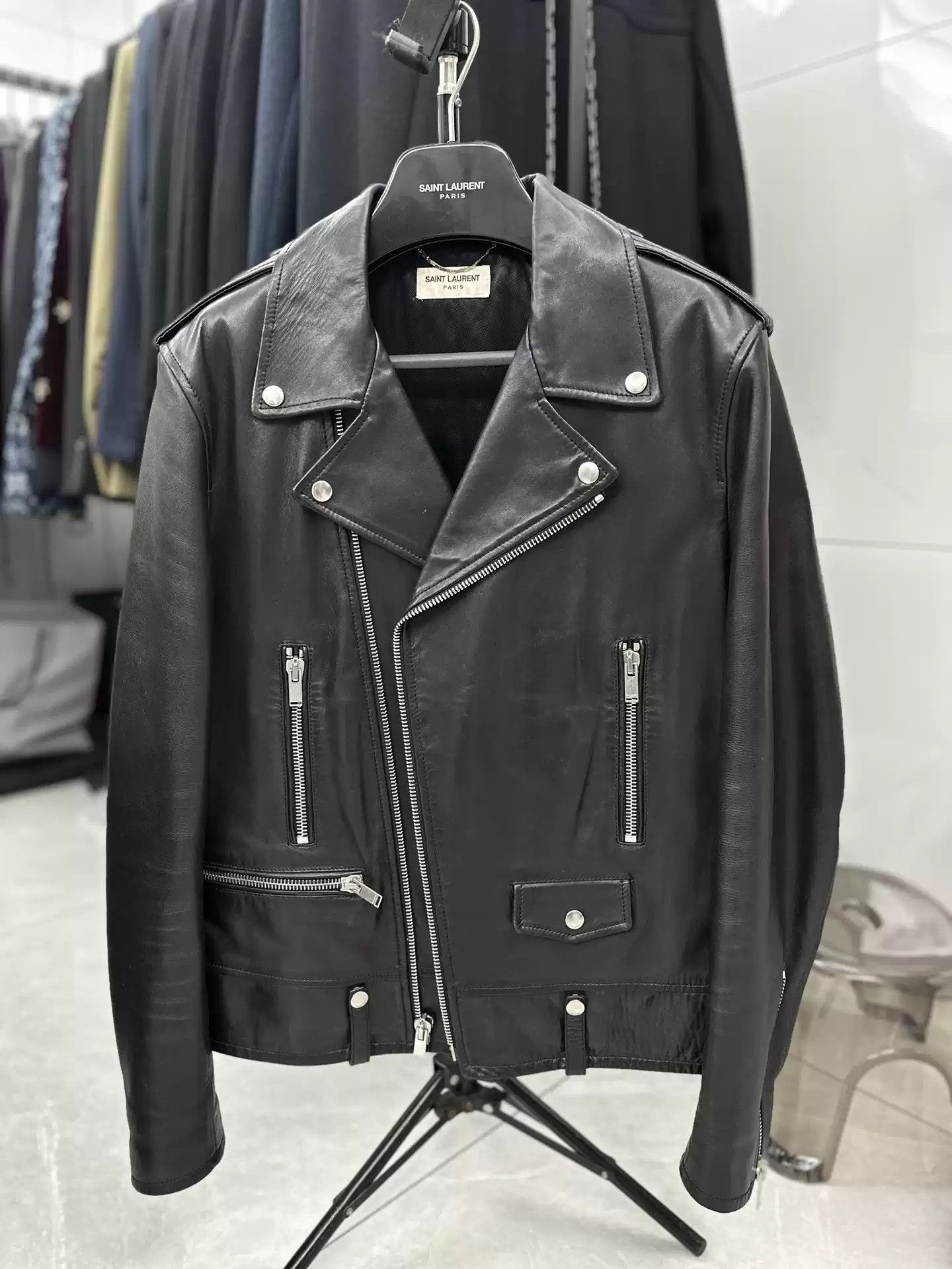 Saint Laurent Paris Saint Laurent slp leather clothes L01 Size US L / EU 52-54 / 3 - 5 Thumbnail