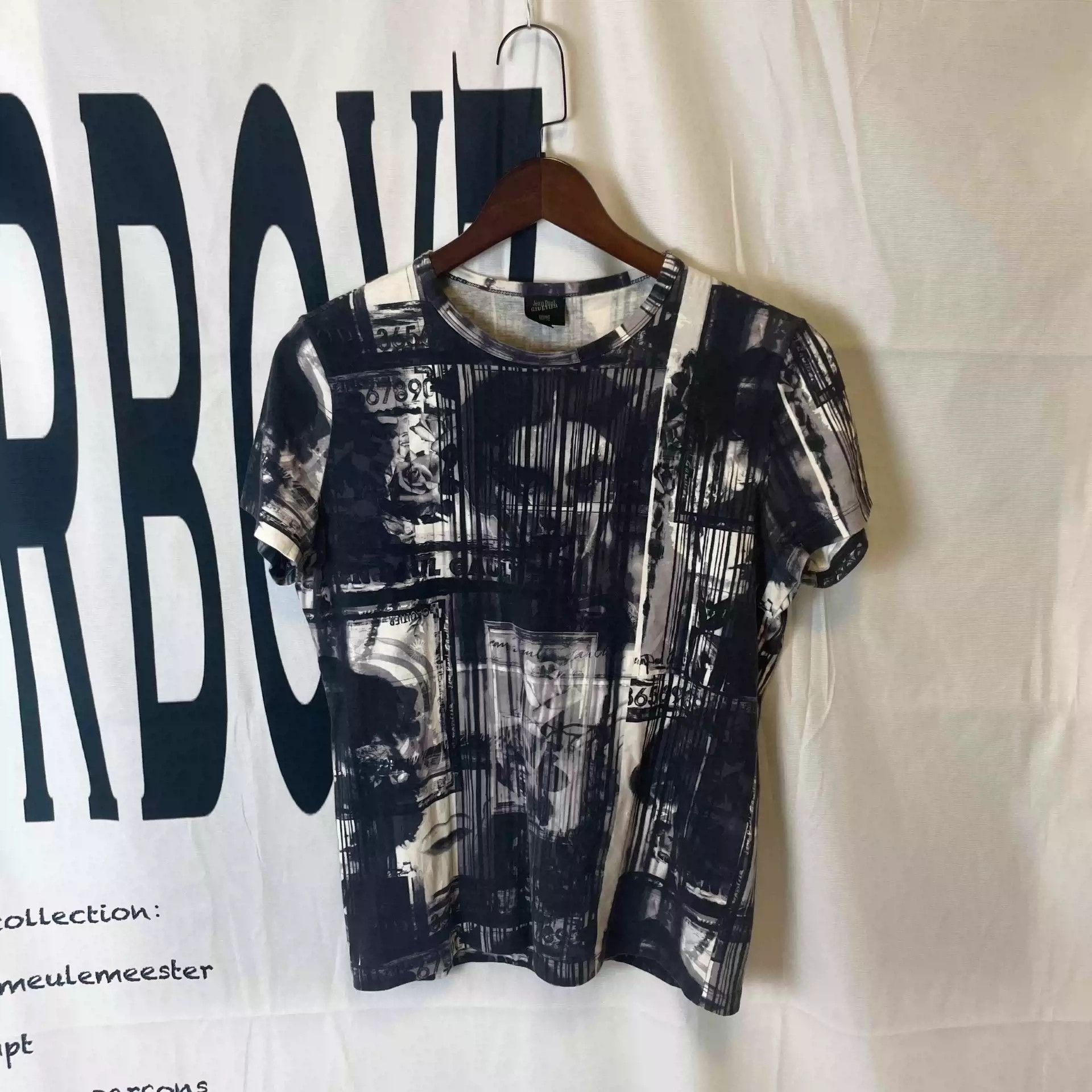 Jean Paul Gaultier Jean Paul Gaultier 90s Psychedelic Portrait Short Sleeve Size US M / EU 48-50 / 2 - 7 Thumbnail