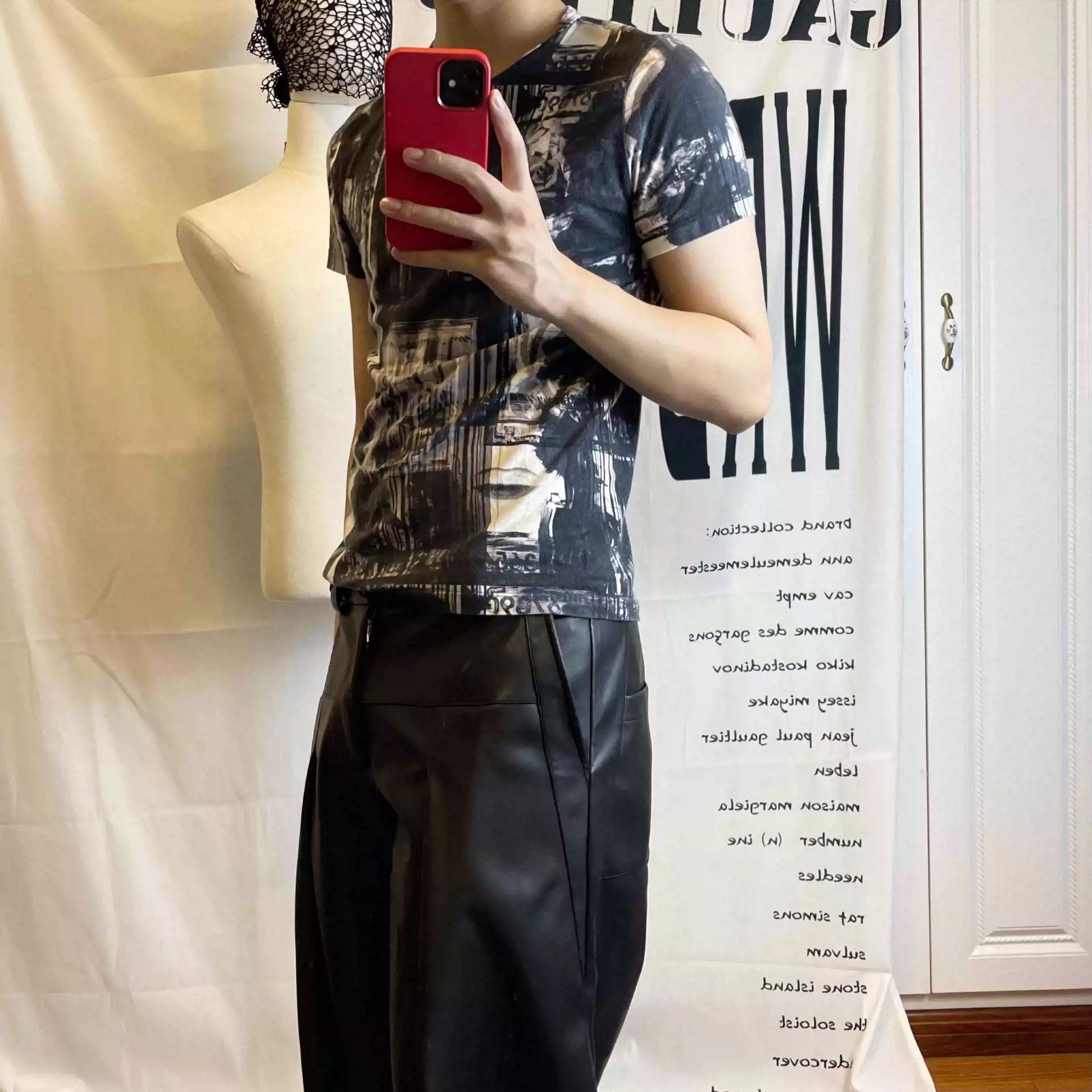 Jean Paul Gaultier Jean Paul Gaultier 90s Psychedelic Portrait Short Sleeve Size US M / EU 48-50 / 2 - 9 Thumbnail