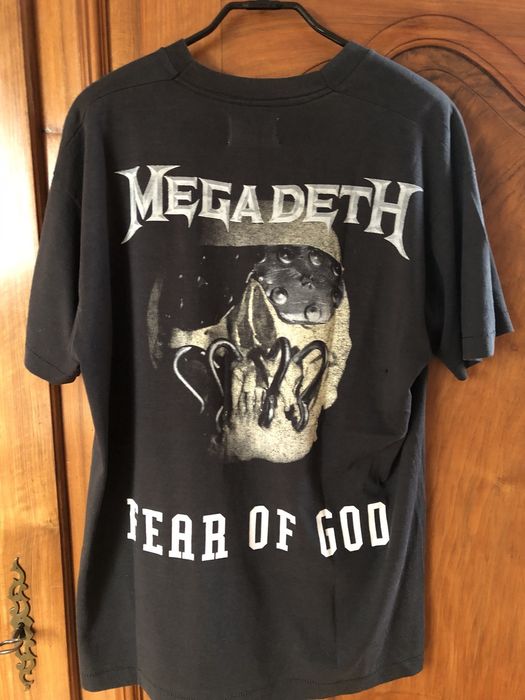 Fear of God Third Collection Megadeth Vintage Tee | Grailed