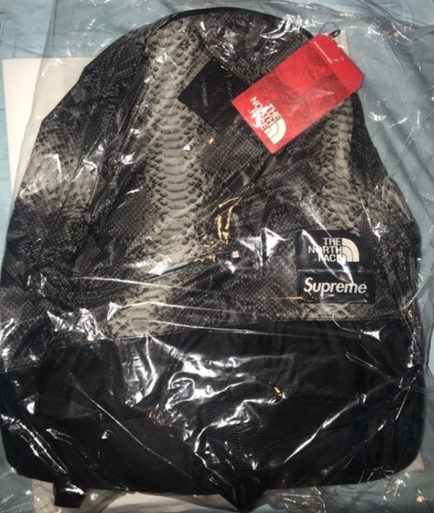 Supreme hot sale snakeskin backpack