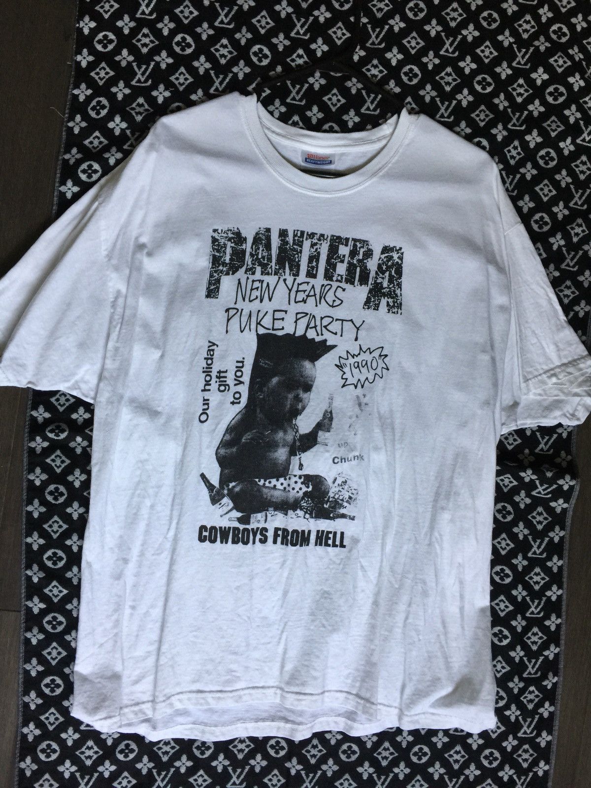 Band Tees 🔥🔥🔥VERY RARE PANTERA COWBOYS FROM HELL PULE PARTY TSHIRT RAP ...