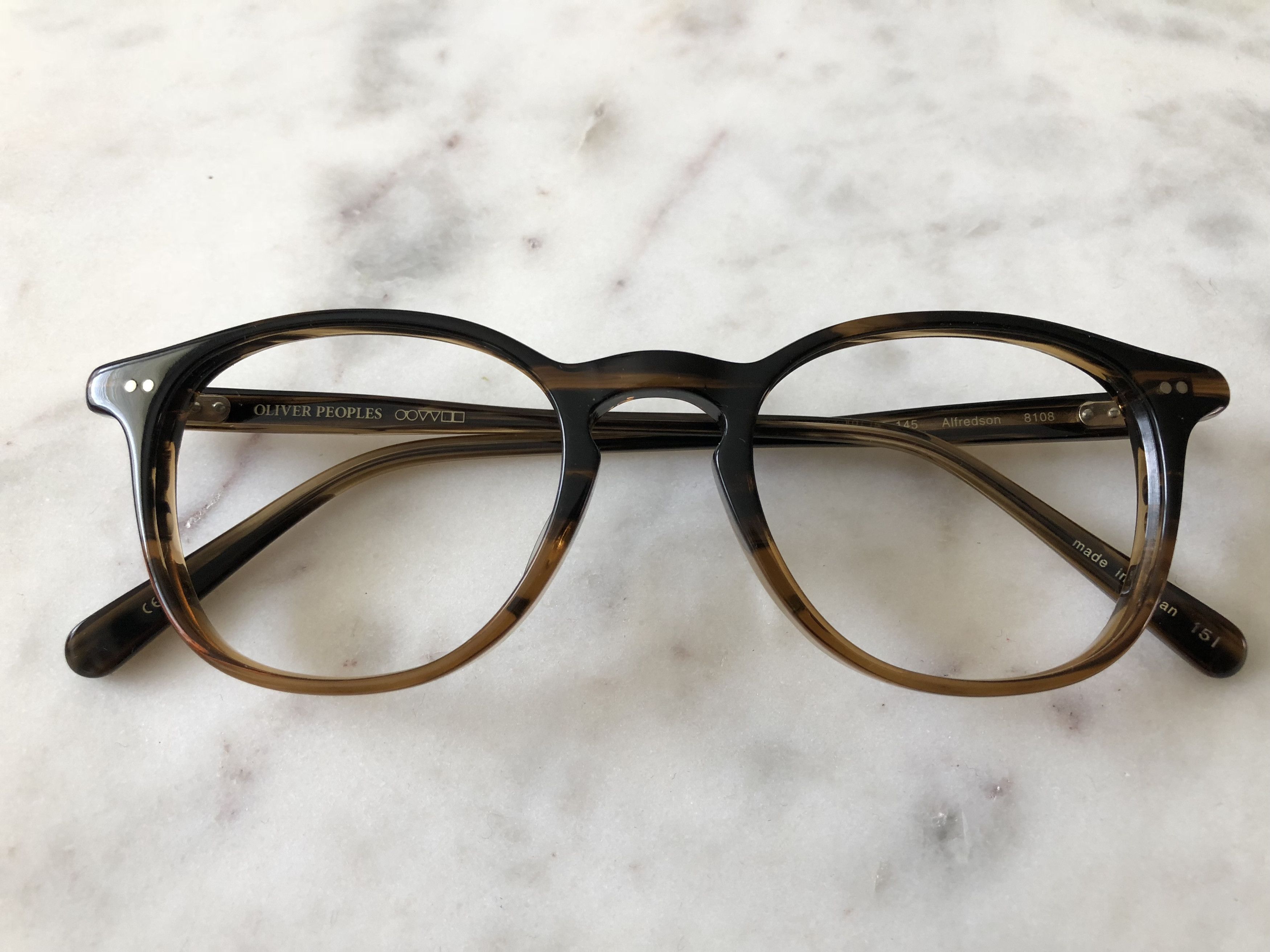 日本限定発売　OLIVER PEOPLES ALFREDSON LTDモデル Oliver Peoples Oliver Peoples Alfredson Frames Glasses Made in
