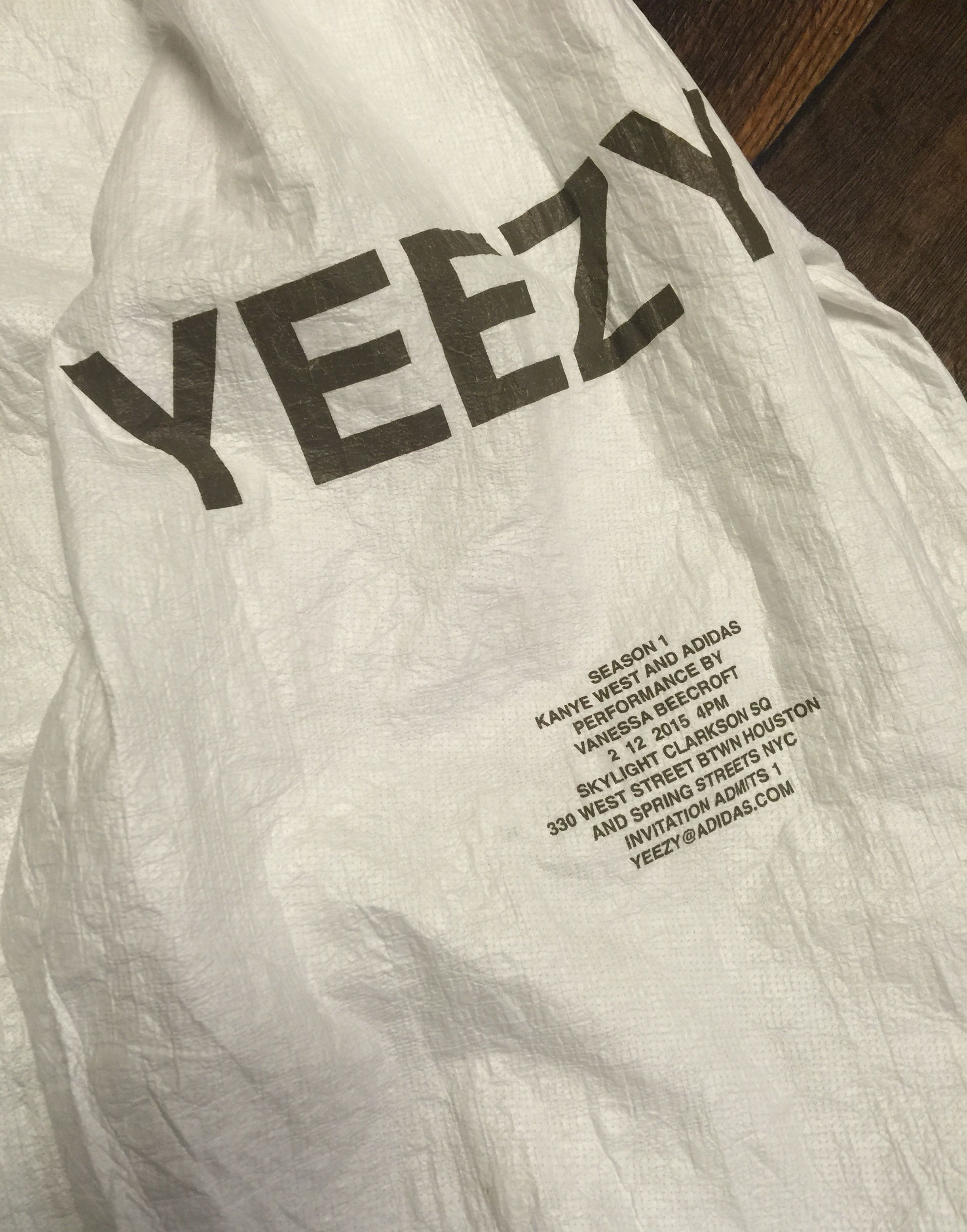 Adidas yeezy store season 1 windbreaker