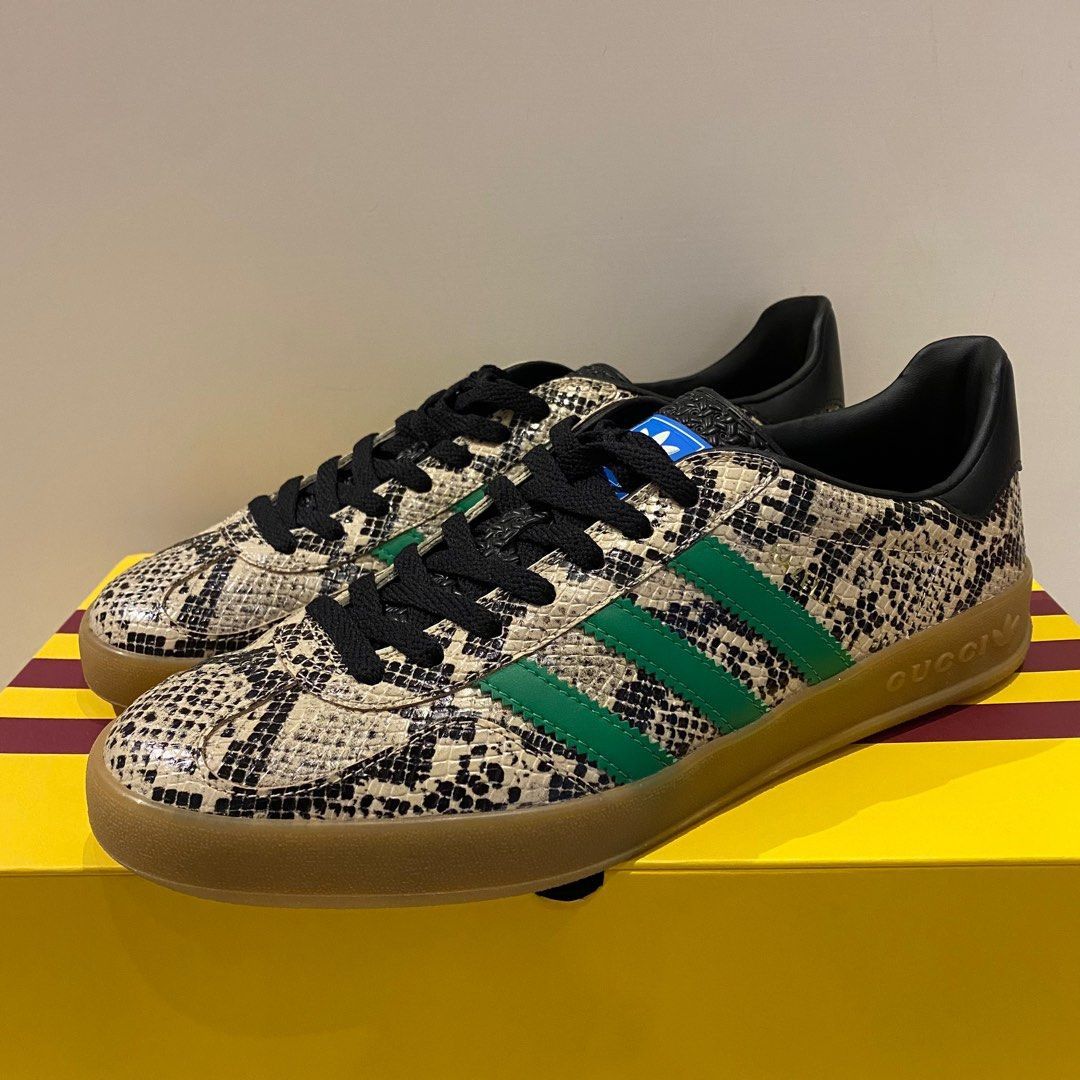 Adidas × Gucci x Adidas Phyton Gazelle Sneakers Size US 11.5 / EU 44-45 - 2 Thumbnail