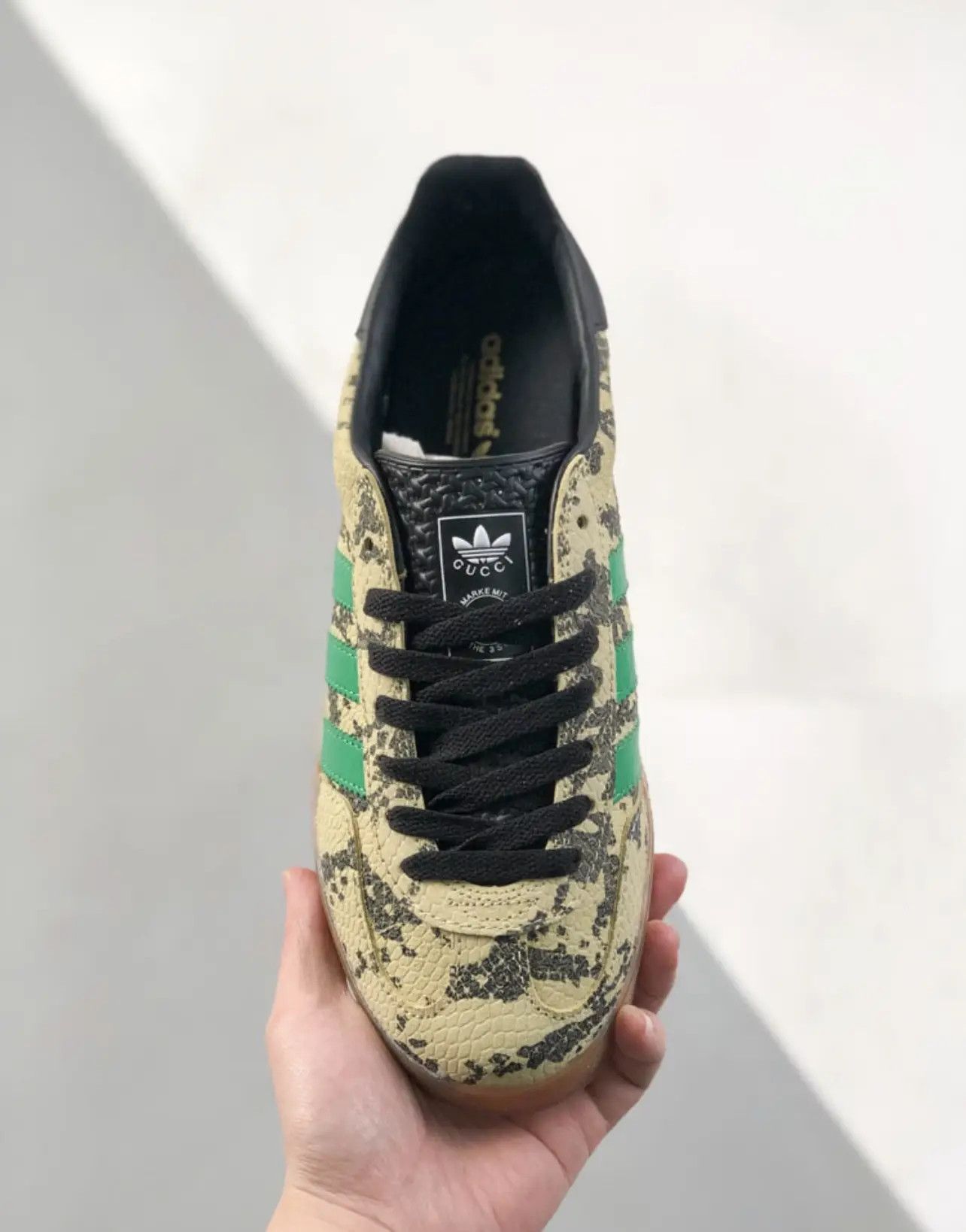Adidas × Gucci x Adidas Phyton Gazelle Sneakers Size US 11.5 / EU 44-45 - 3 Thumbnail