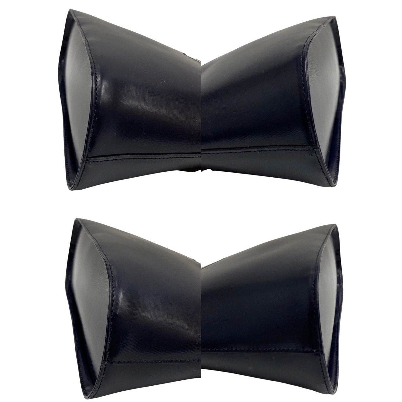 Yves Saint Laurent Yves Yves Saint Laurent Hardware Calf Leather Mini Tote Bag Navy Size ONE SIZE - 5 Thumbnail