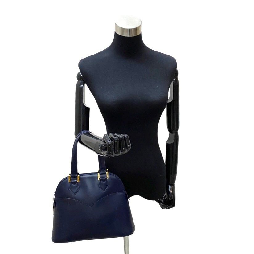 Yves Saint Laurent Yves Yves Saint Laurent Hardware Calf Leather Mini Tote Bag Navy Size ONE SIZE - 2 Preview