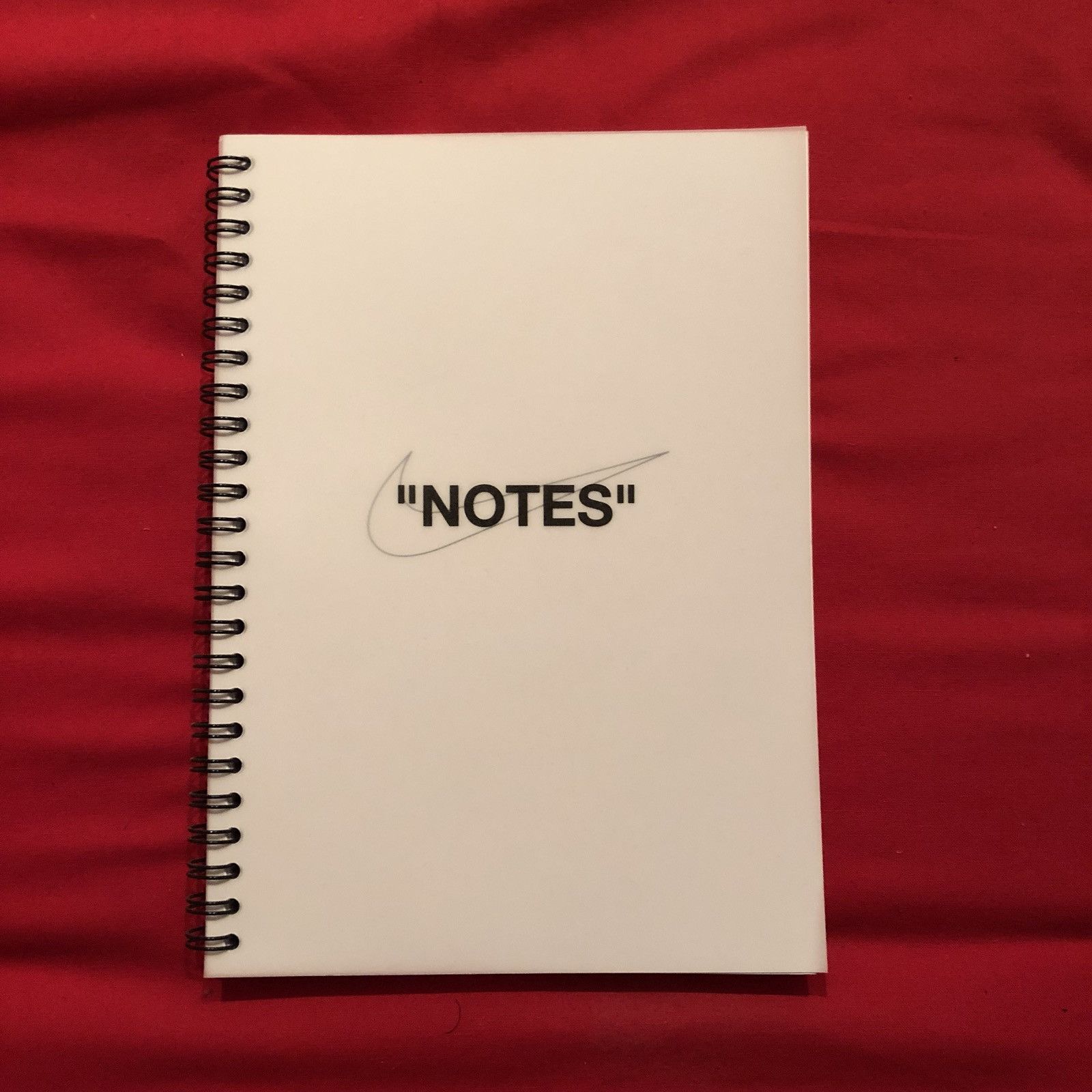 Off-White Nike X Off White Notebook | Grailed