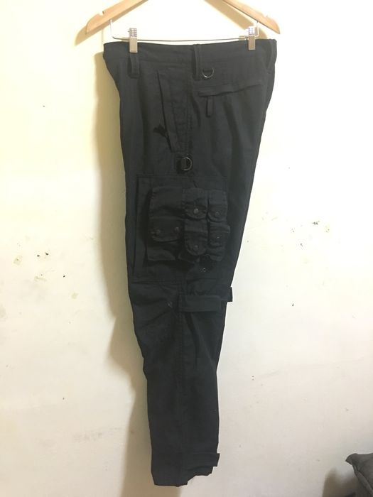 Designer Japanese Brand PDW Black Parachute Tactical Trousers Pants ...