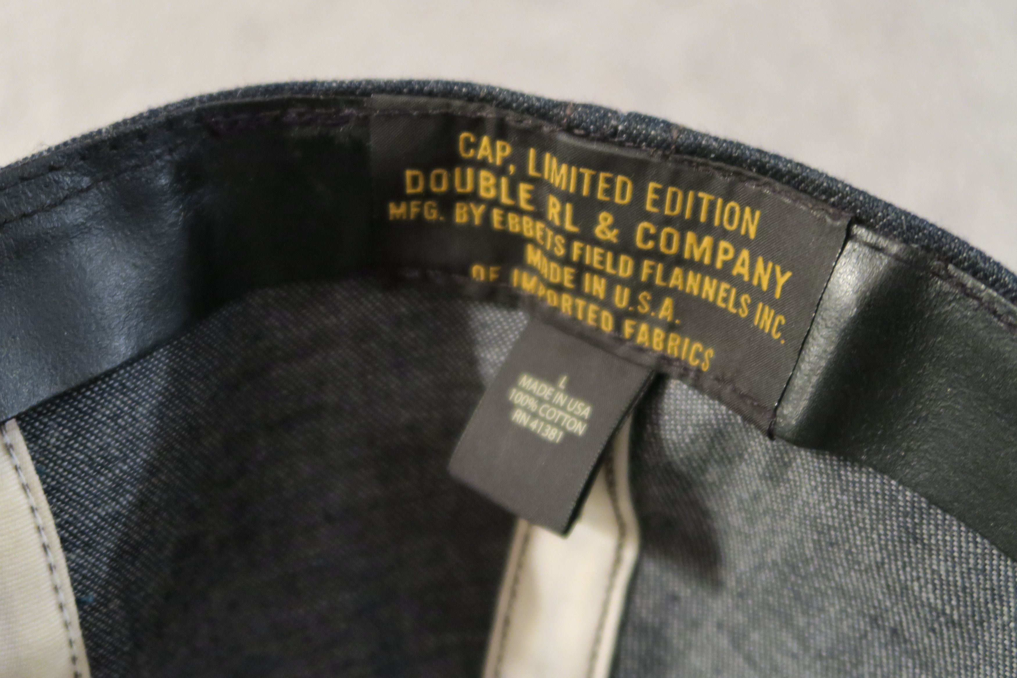 RRL Ralph Lauren Double RL RRL x Ebbets Field Flannels Denim 