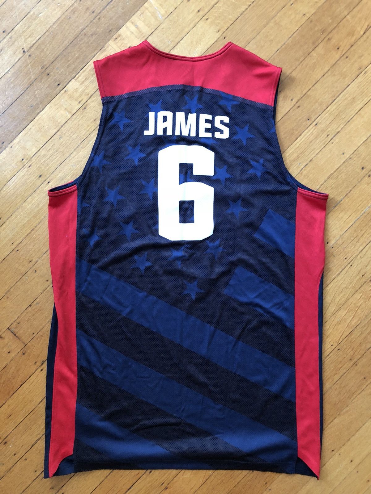 Nike 2012 USA Olympic Basketball Jersey Lebron James #6 Size US L / EU 52-54 / 3 - 2 Preview