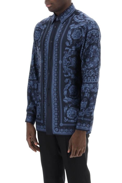 Versace Versace Barocco Silk Shirt