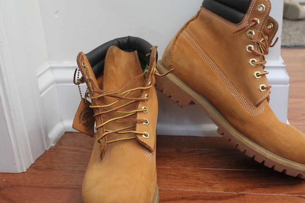 Timberland boots outlet tag