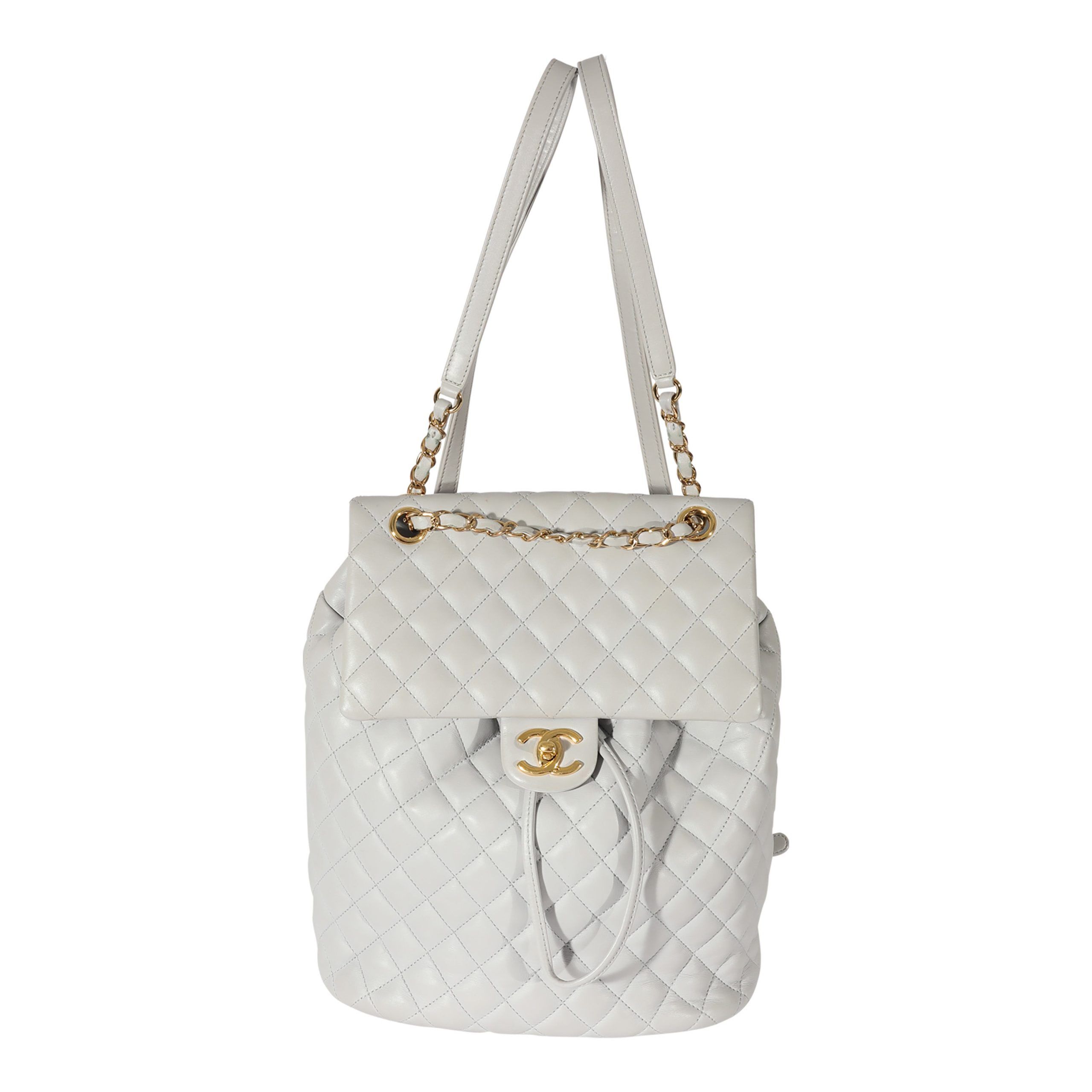 chanel urban spirit mini backpack Black Quilted Lambskin Small chain top handle Urban Spirit Small Backpack Calfskin