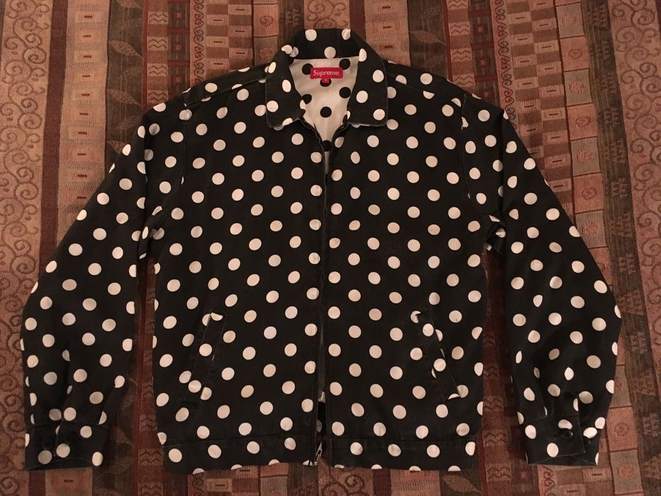Supreme Supreme Polka Dots Rayon Work Jacket | Grailed