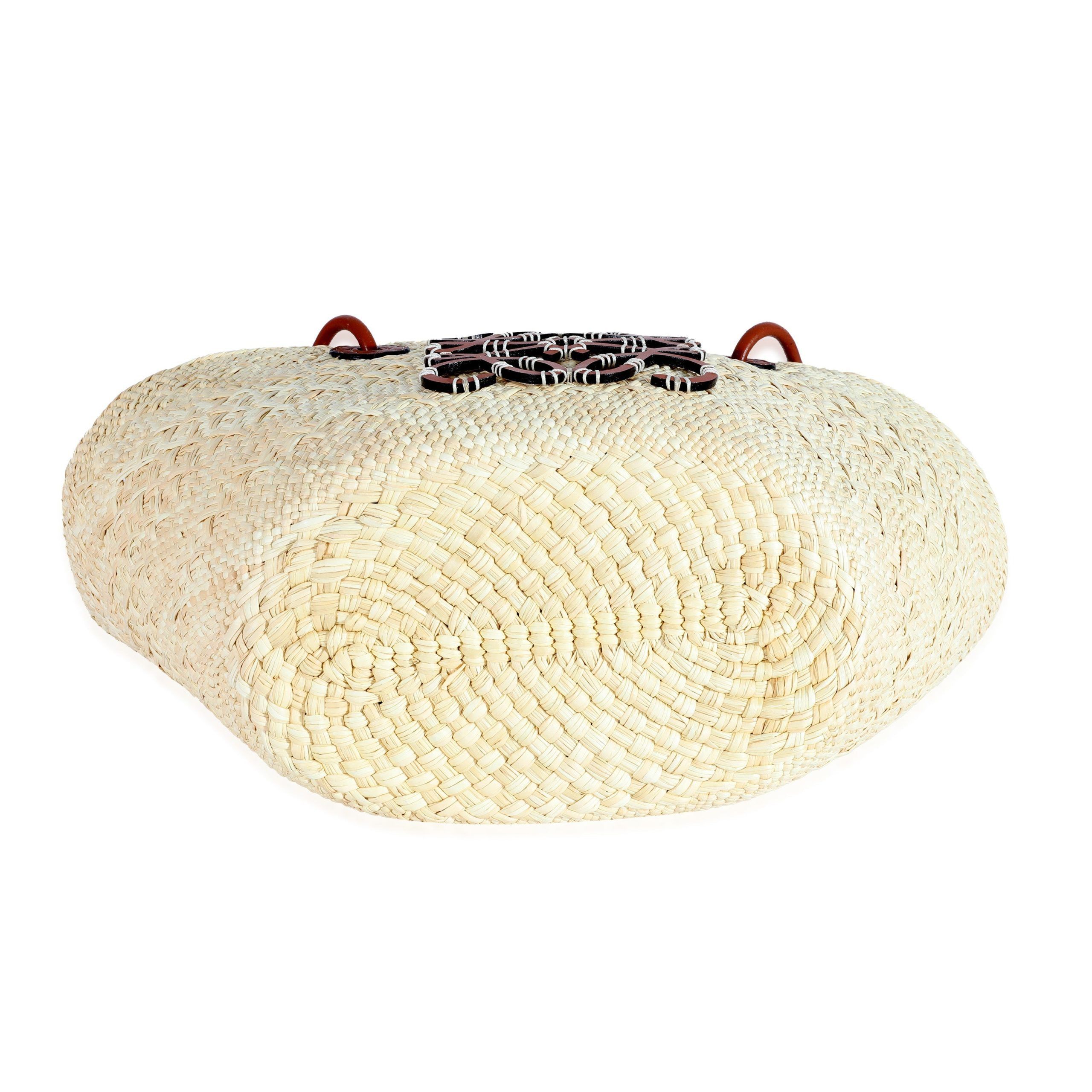 Loewe Loewe Raffia Small Anagram Basket Tote Size ONE SIZE - 5 Thumbnail