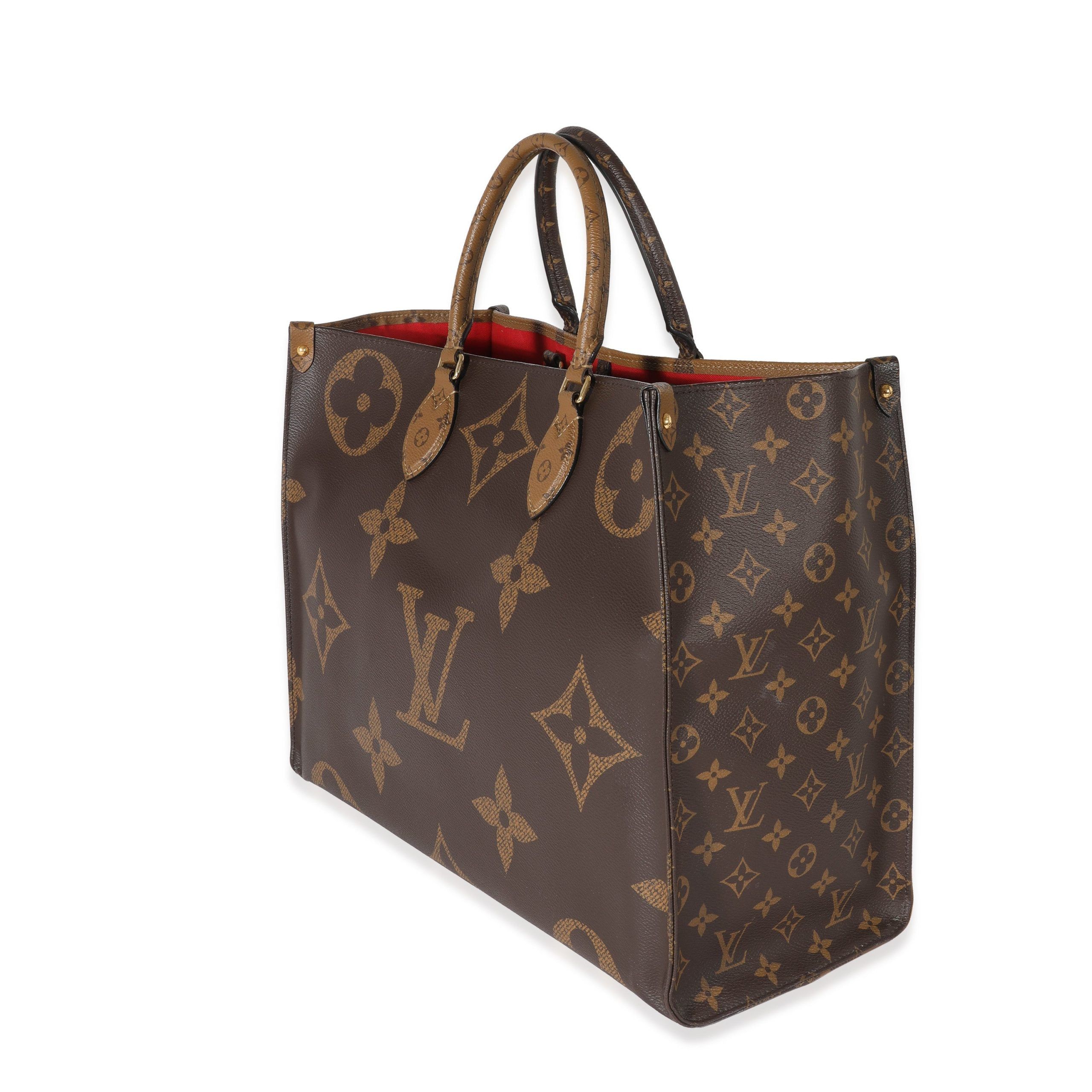 Louis Vuitton Reverse Giant Monogram Canvas OnTheGo GM