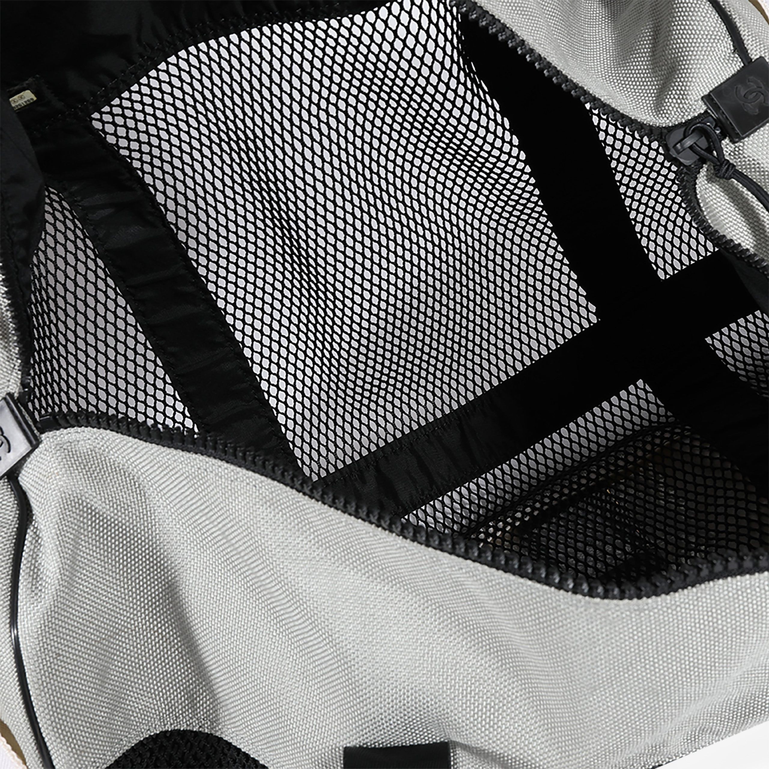 Chanel Tricolor Mesh & Canvas Sports Ligne Duffle Bag
