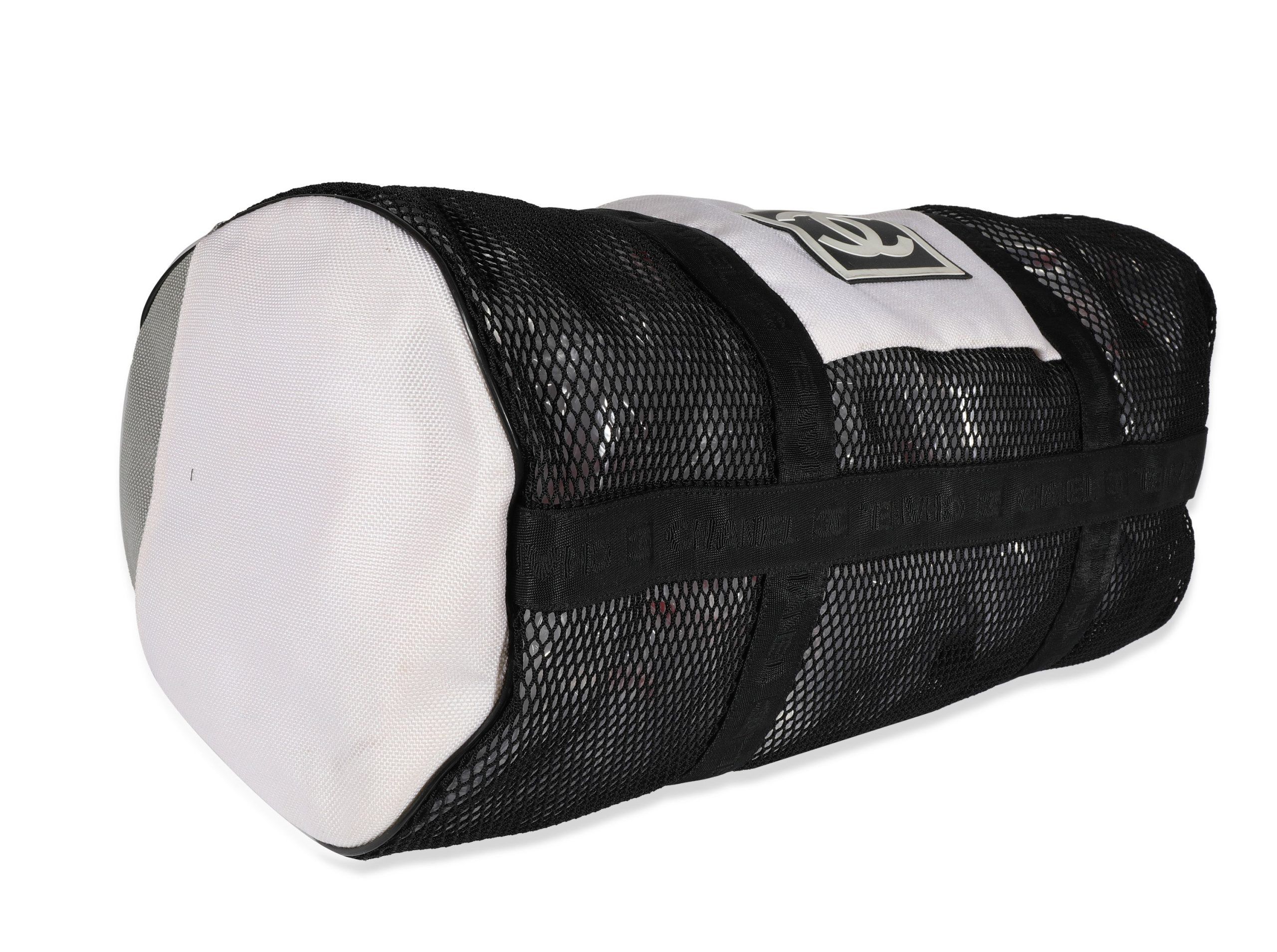 Chanel Tricolor Mesh & Canvas Sports Ligne Duffle Bag