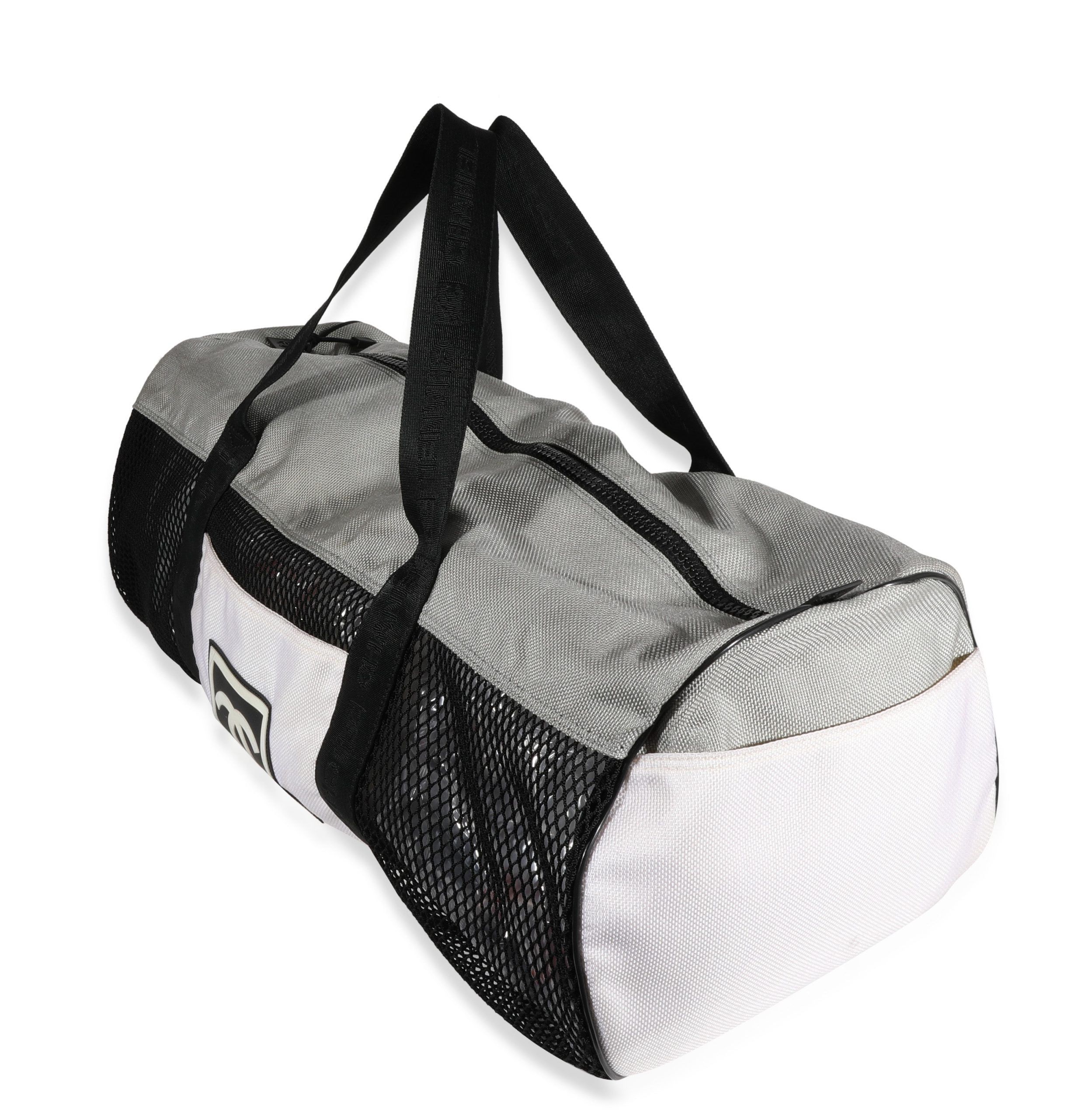 Chanel Tricolor Mesh & Canvas Sports Ligne Duffle Bag