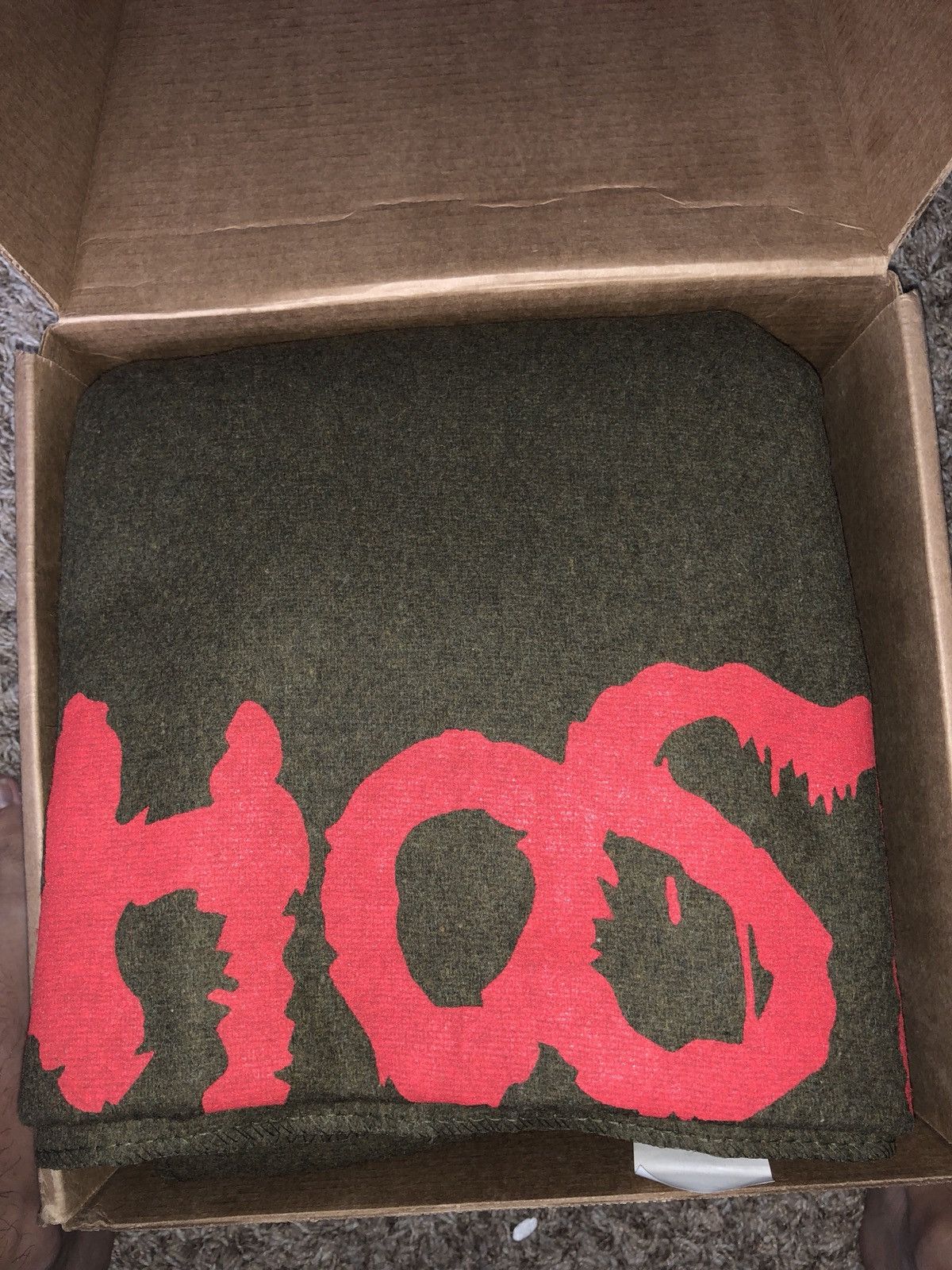FINAL PRICE DROP Kids See Ghosts Military Blanket