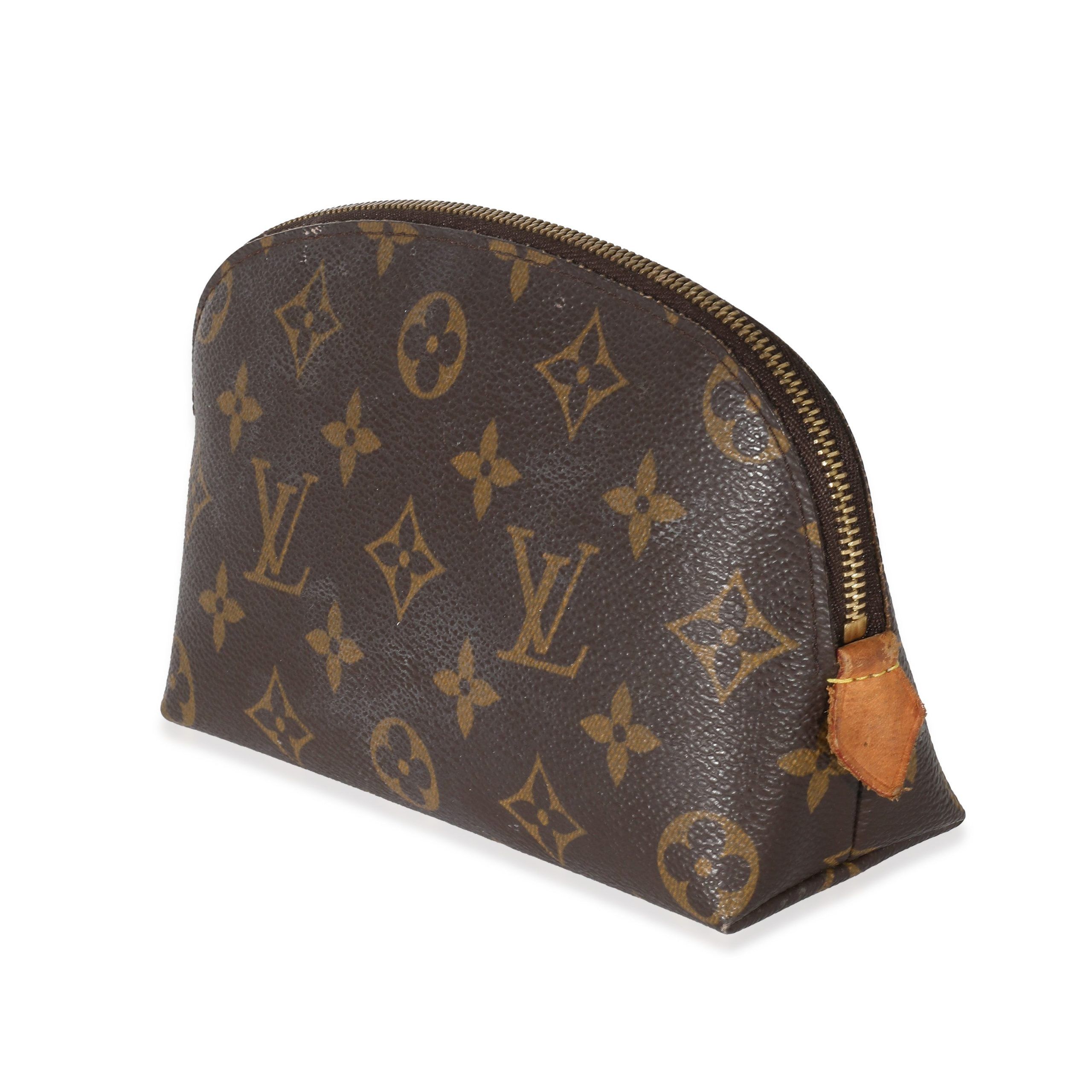 Louis Vuitton Monogram Canvas Cosmetic Pouch