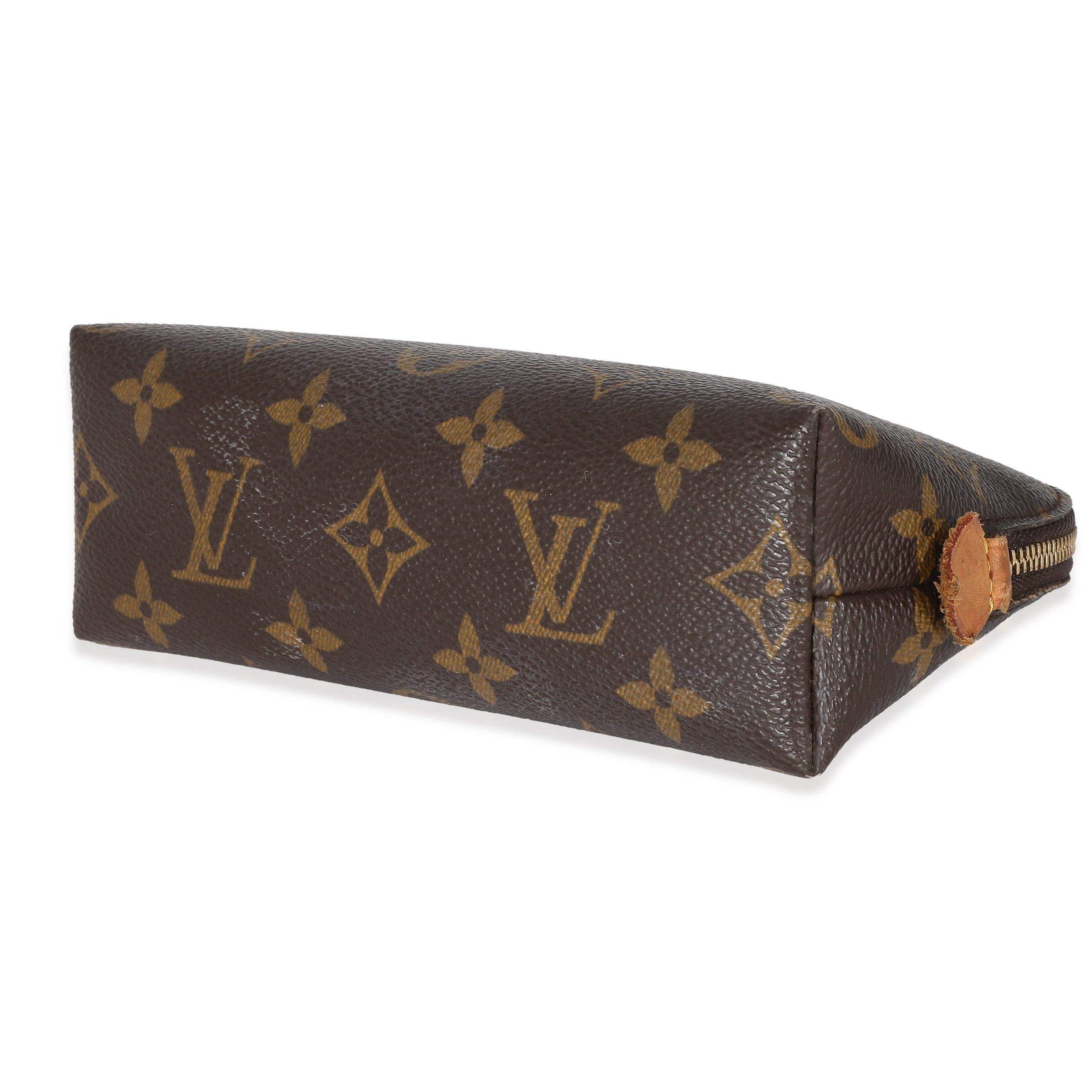 Louis Vuitton Monogram Canvas Cosmetic Pouch