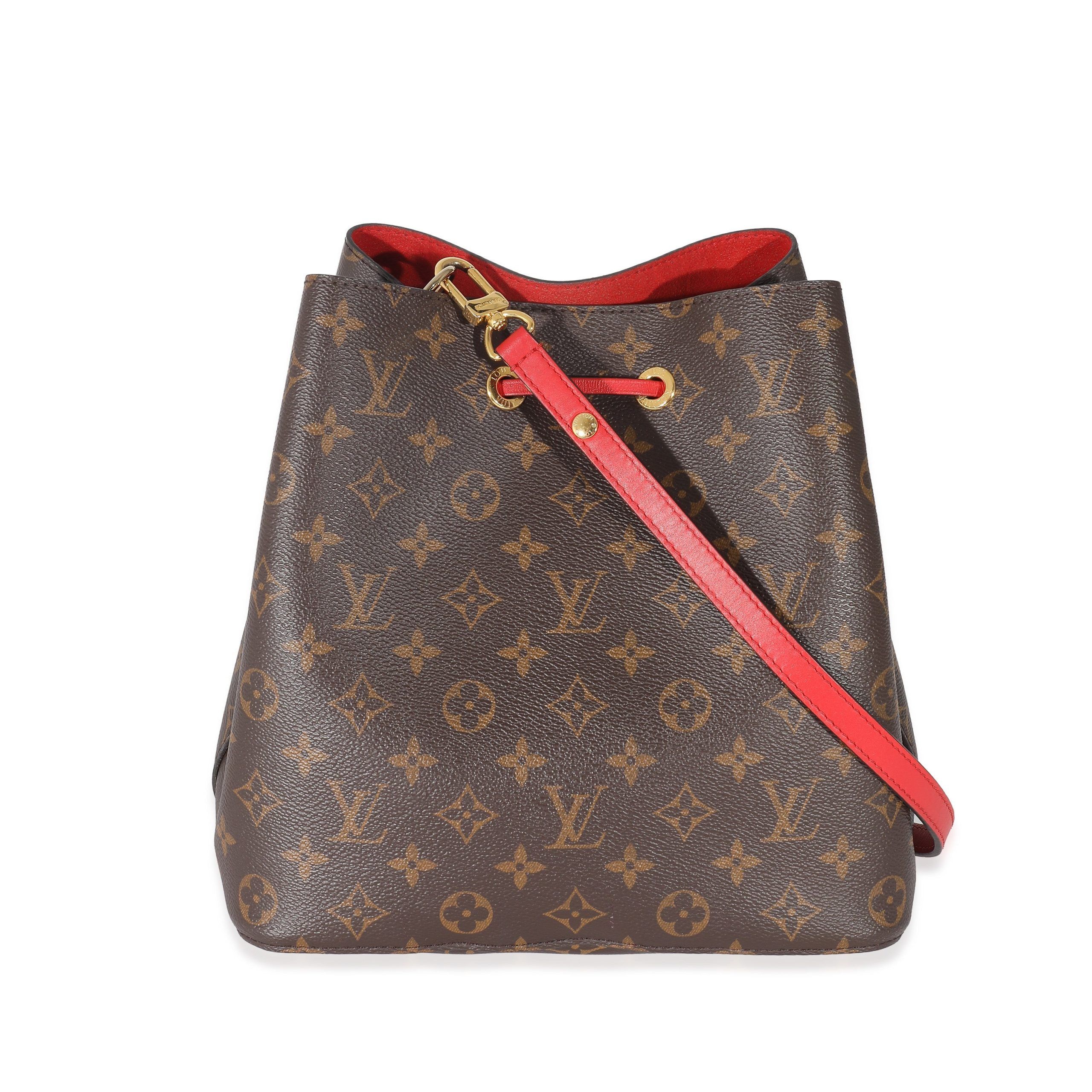 Louis Vuitton Coquelicot Monogram Canvas NéoNoé MM