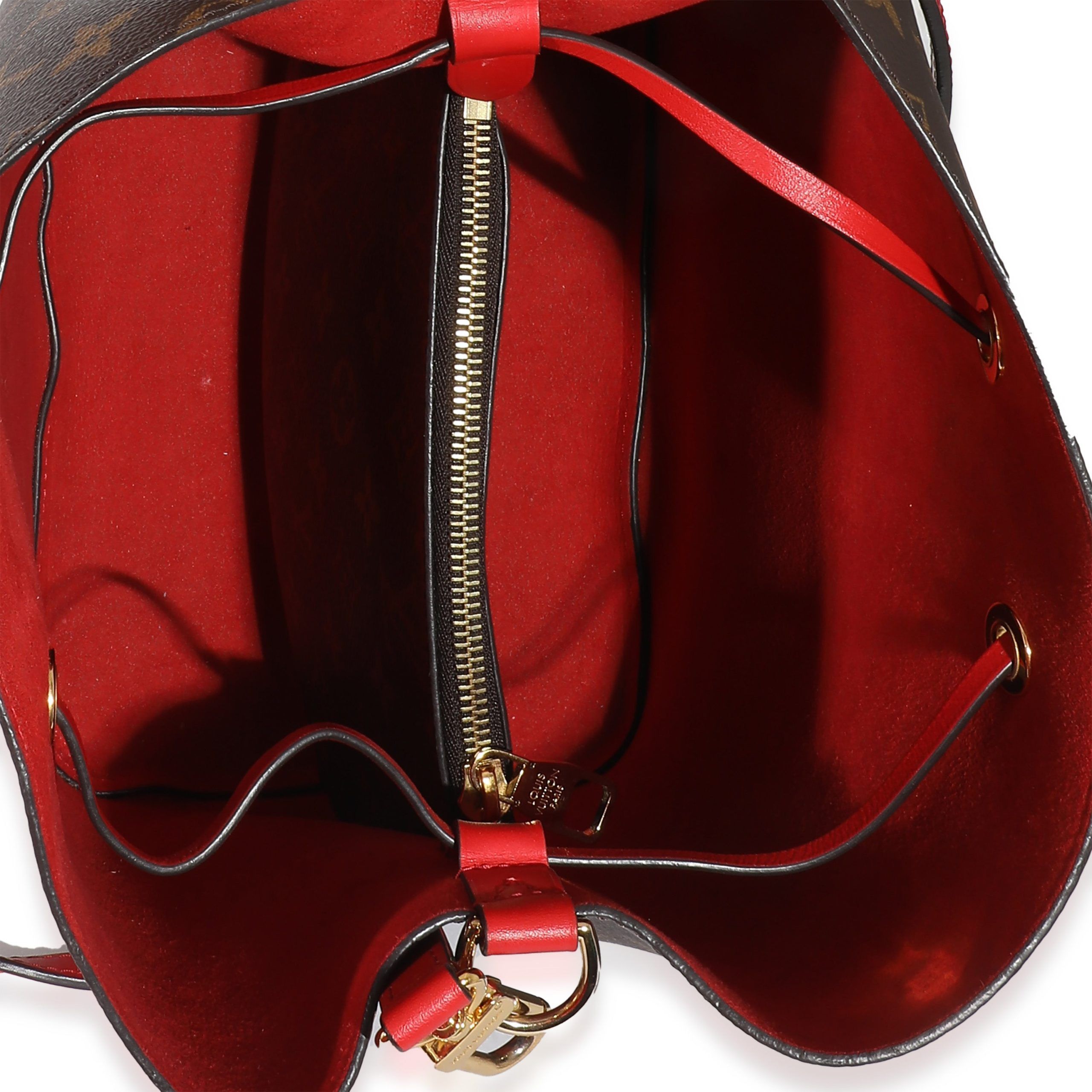 Louis Vuitton Coquelicot Monogram Canvas NéoNoé MM