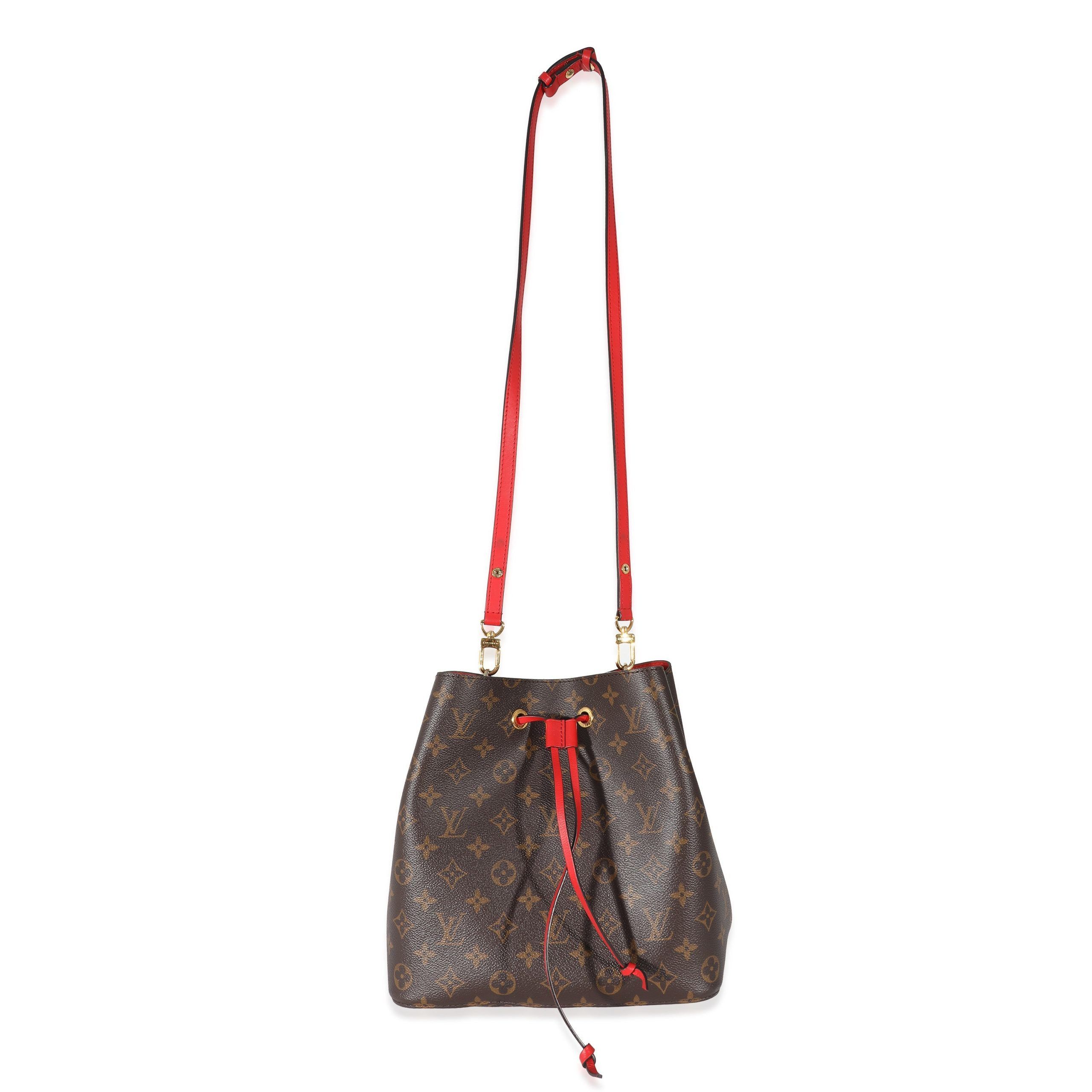 Louis Vuitton Coquelicot Monogram Canvas NéoNoé MM