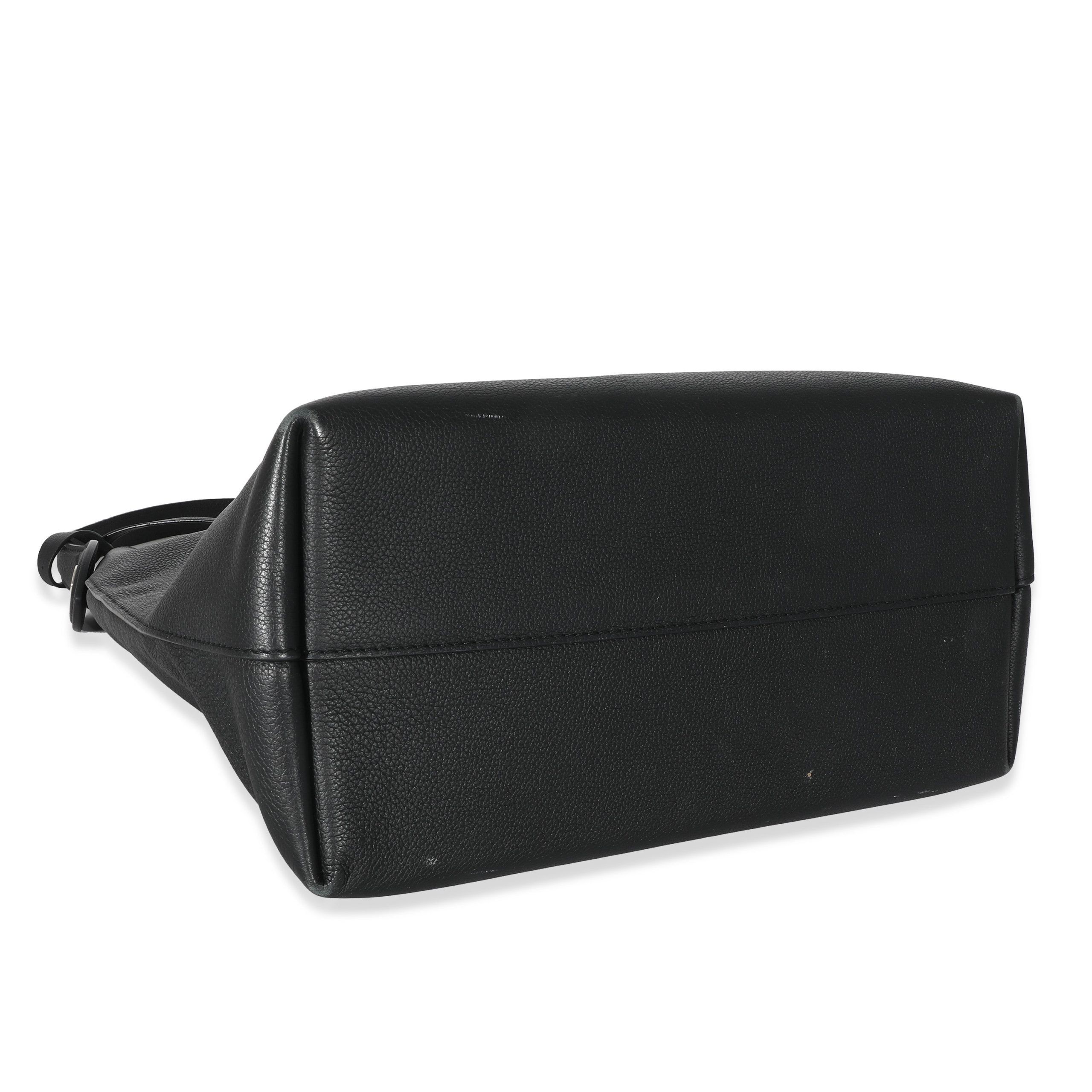 Louis Vuitton Black Calfskin Lockme Hobo