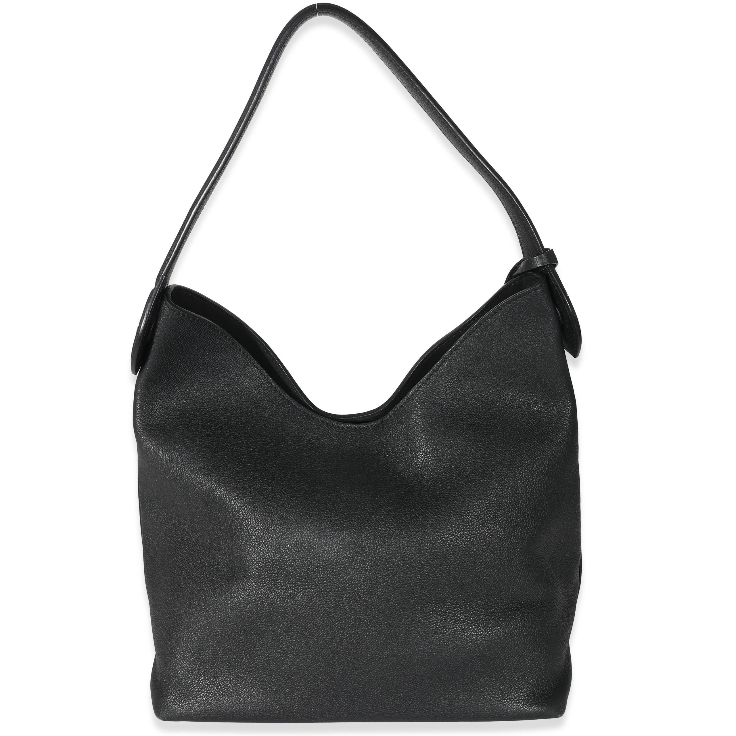 Louis Vuitton Black Calfskin Lockme Hobo