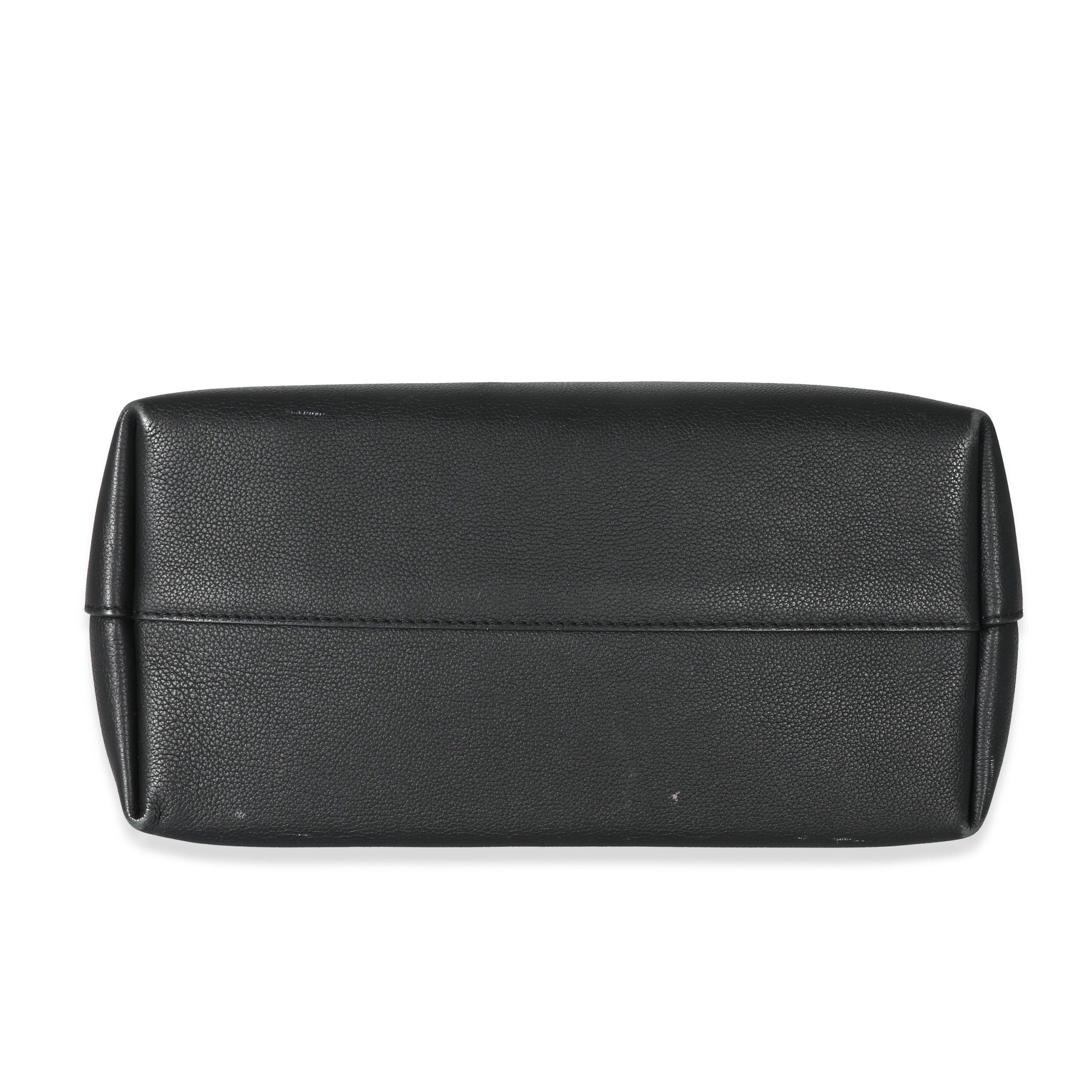 Louis Vuitton Black Calfskin Lockme Hobo