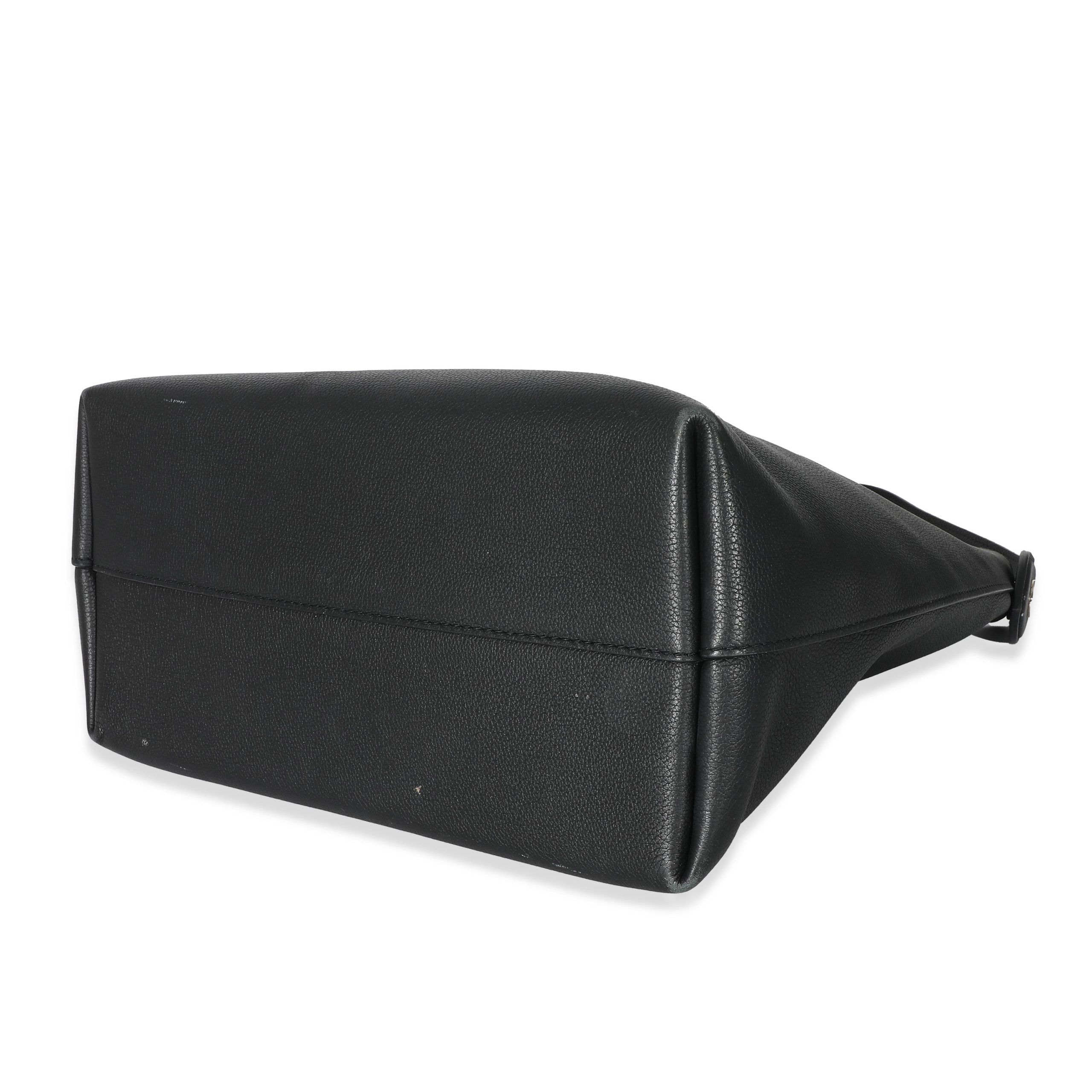 Louis Vuitton Black Calfskin Lockme Hobo
