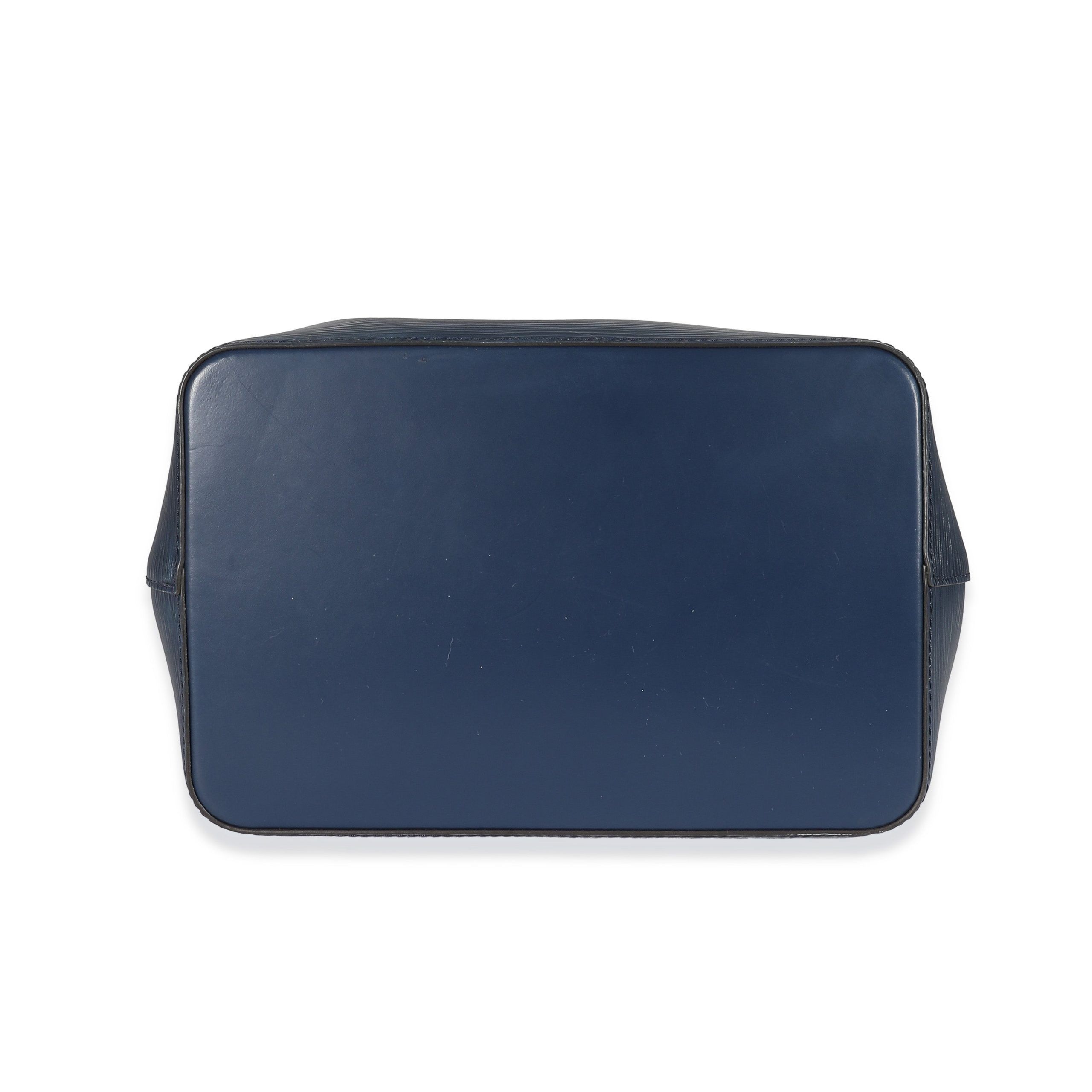 Louis Vuitton Coquelicot Indigo Epi NéoNoé MM