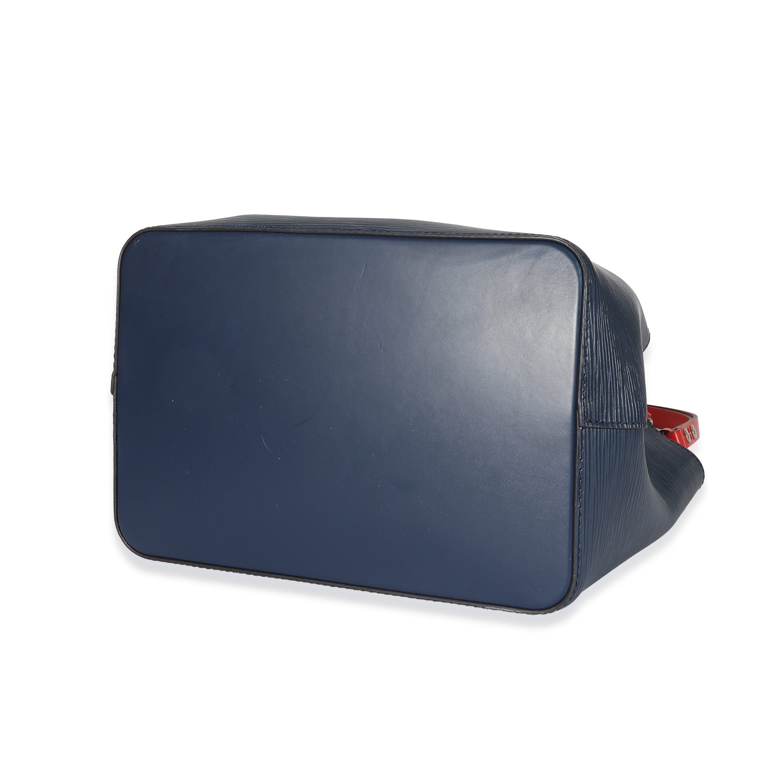 Louis Vuitton Coquelicot Indigo Epi NéoNoé MM